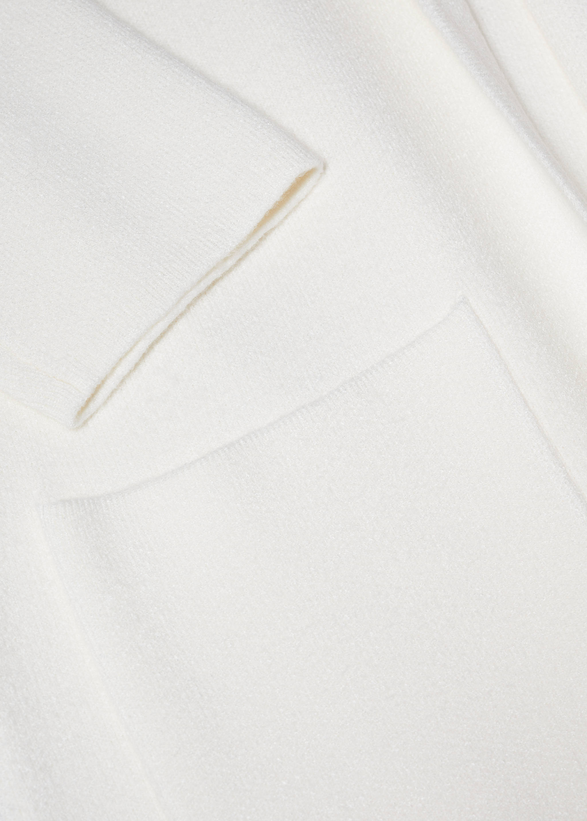 معطف محبوك كبير الحجم بجيوب - تفاصيل المنتج 8