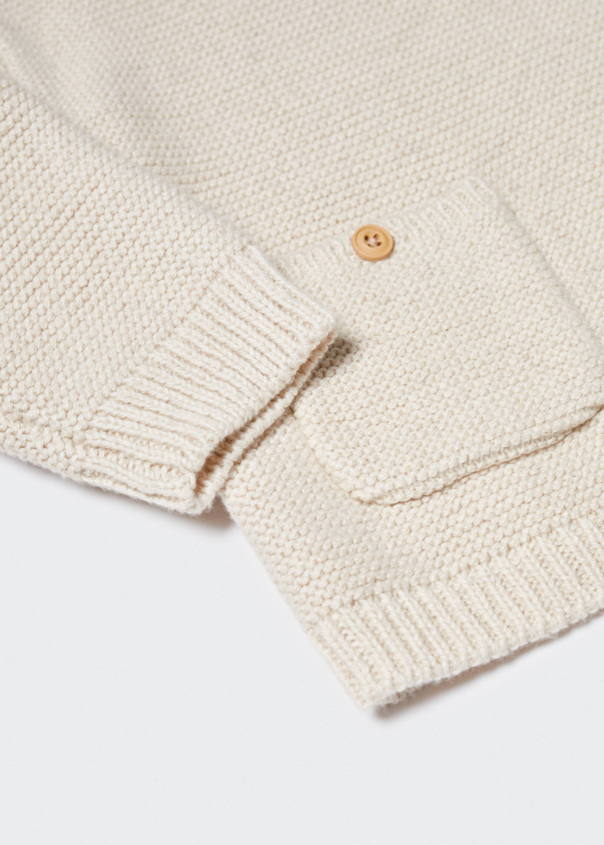 Knit cotton sweater - Details of the article 8