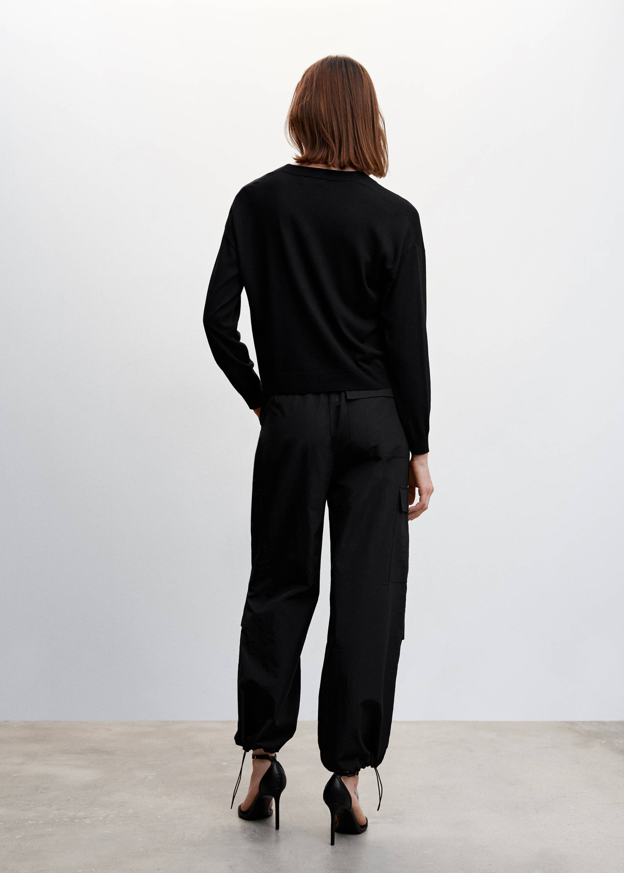 Cardigan maille fine - Verso de l’article