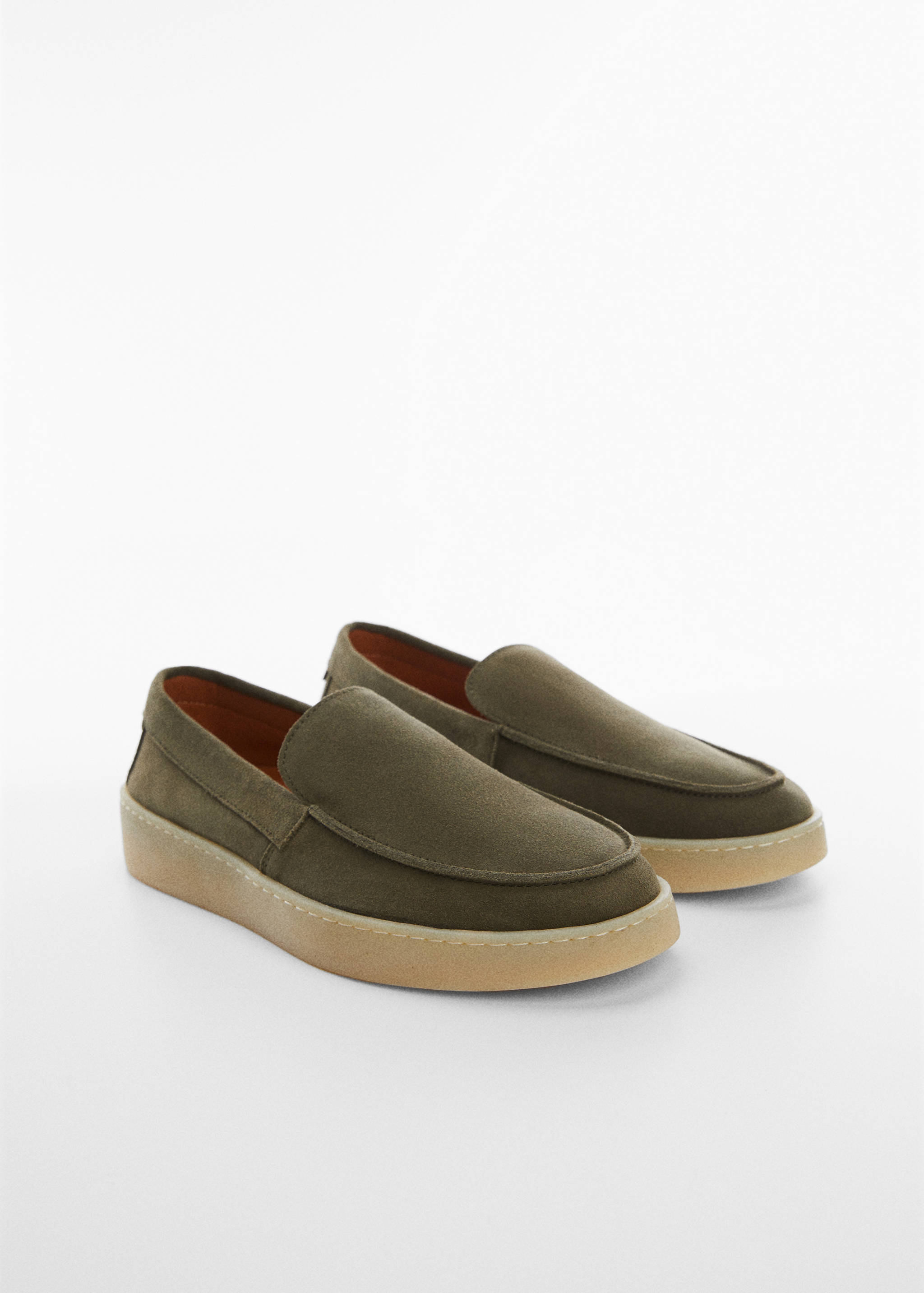 Split leather shoes - Medium plane