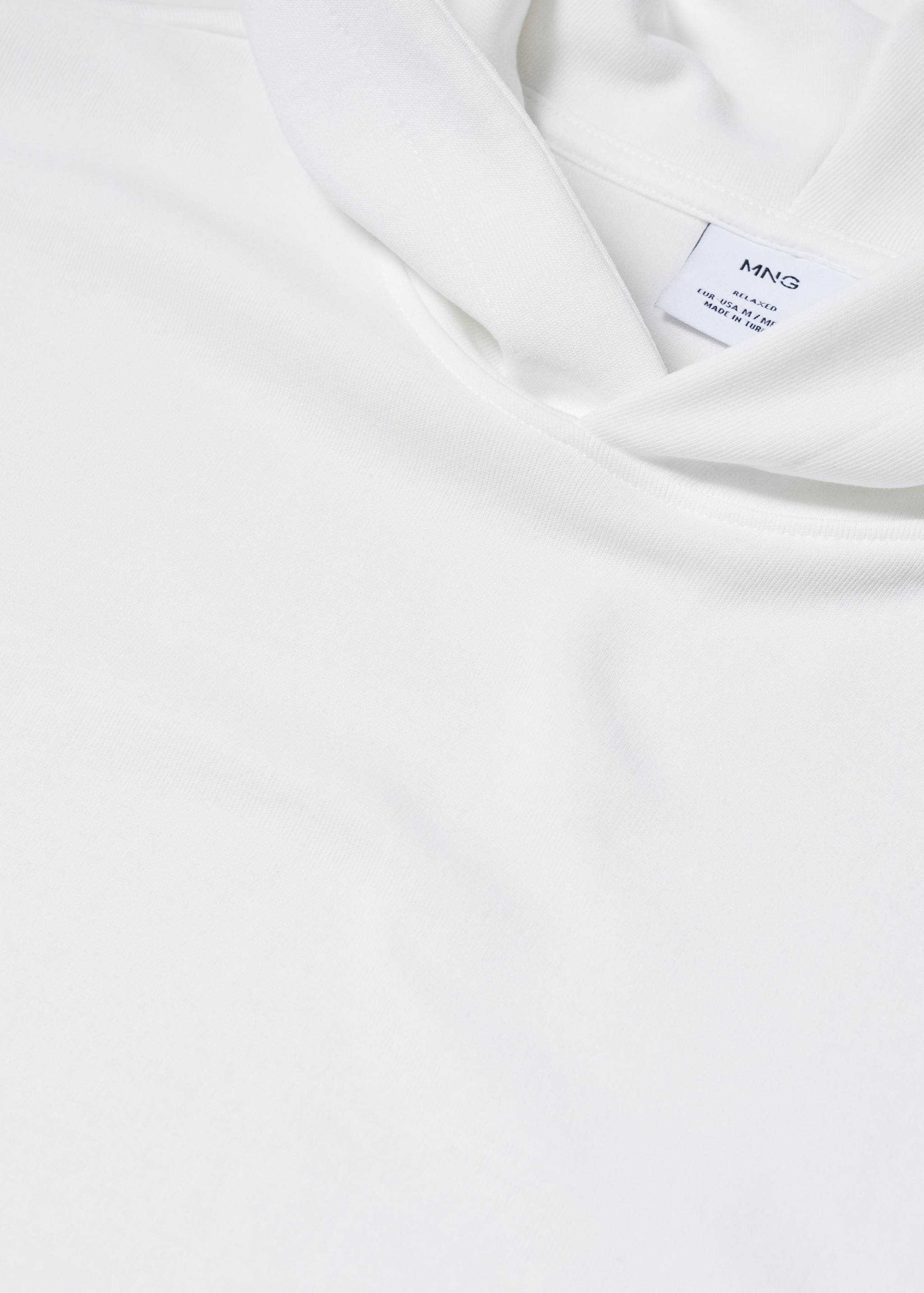 Sweat-shirt manches courtes capuche - Détail de l'article 8