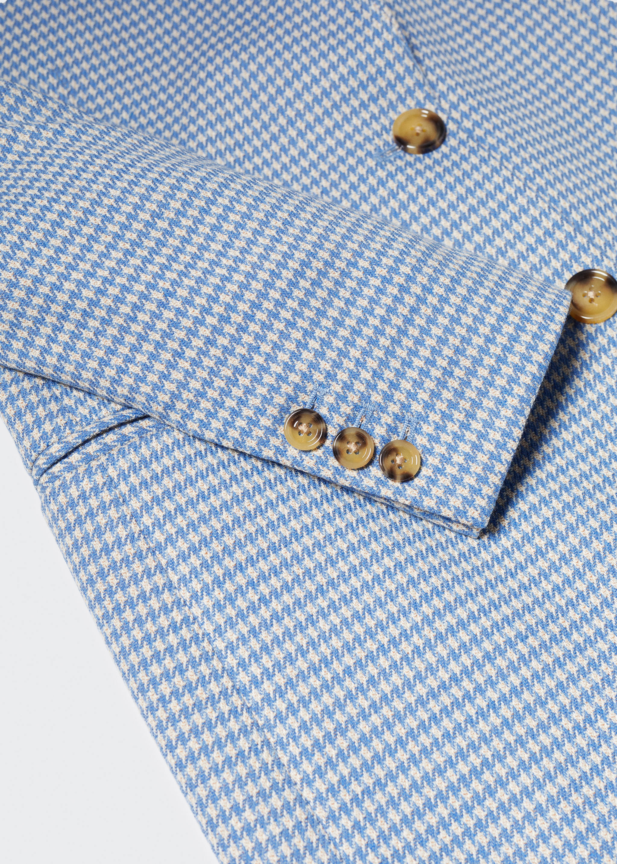 Houndstooth wool-blend blazer - Details of the article 8