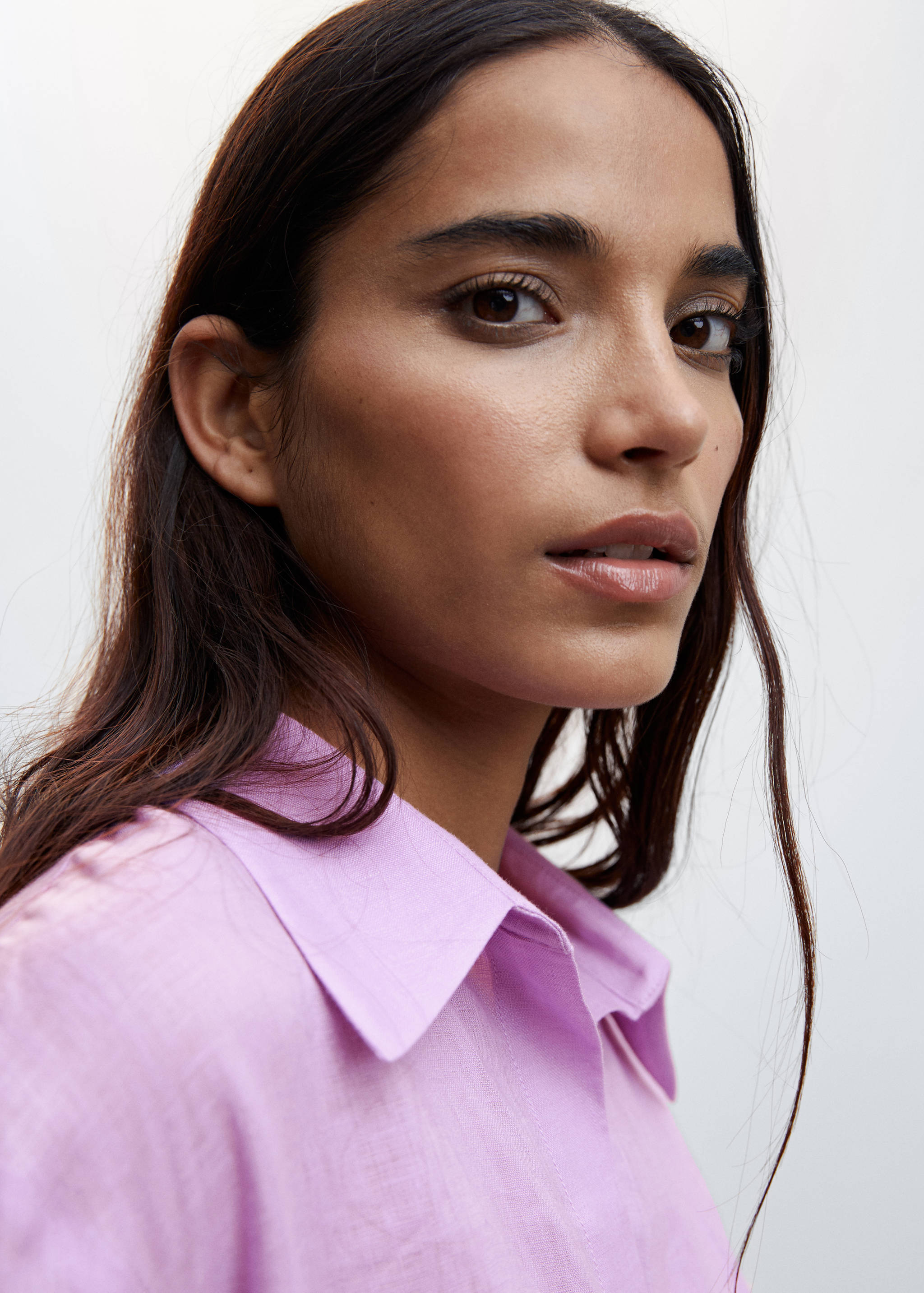 Linen 100% shirt - Details of the article 1