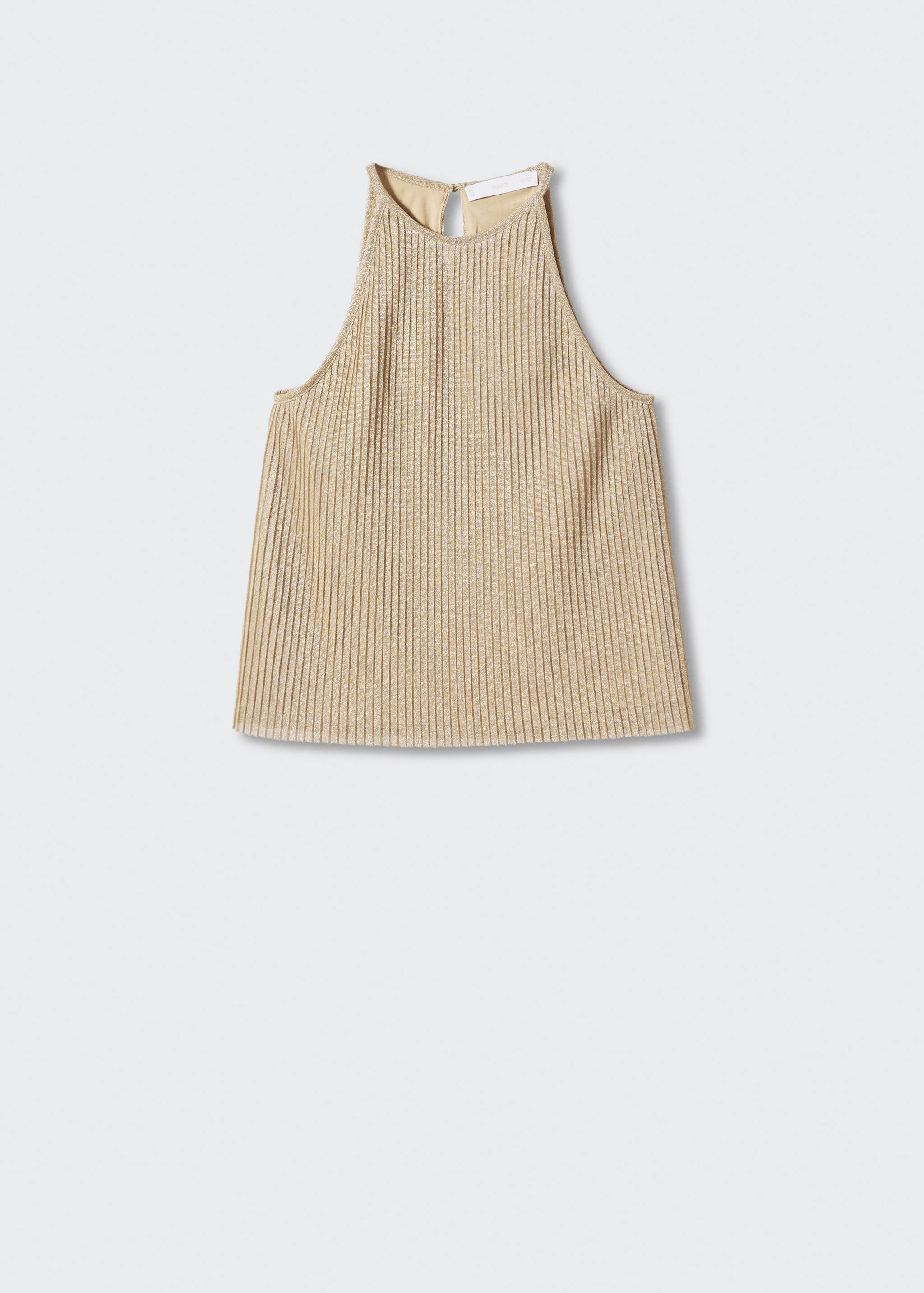 Top textura metalizada - Artículo sin modelo