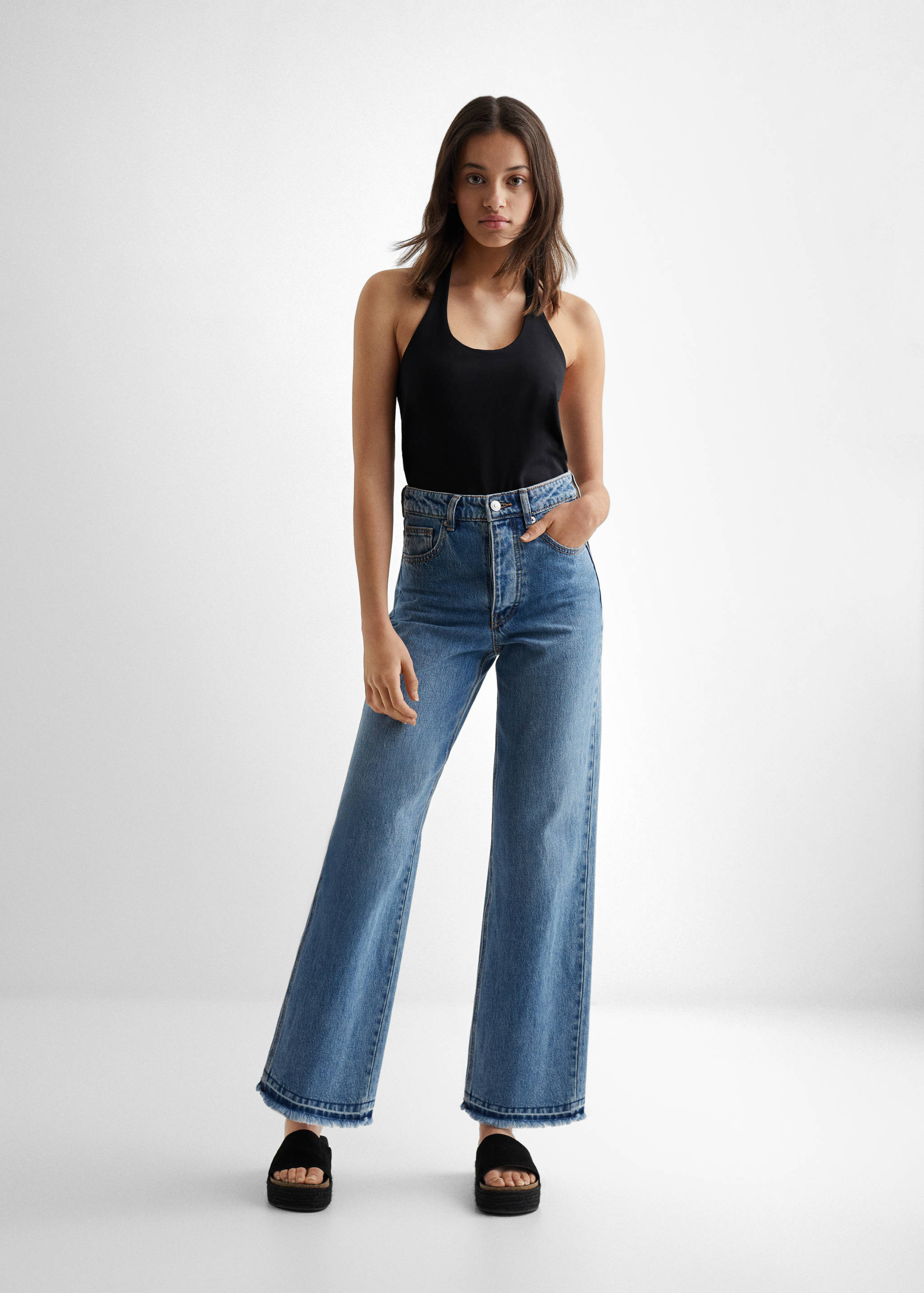 Open back knitted top - General plane