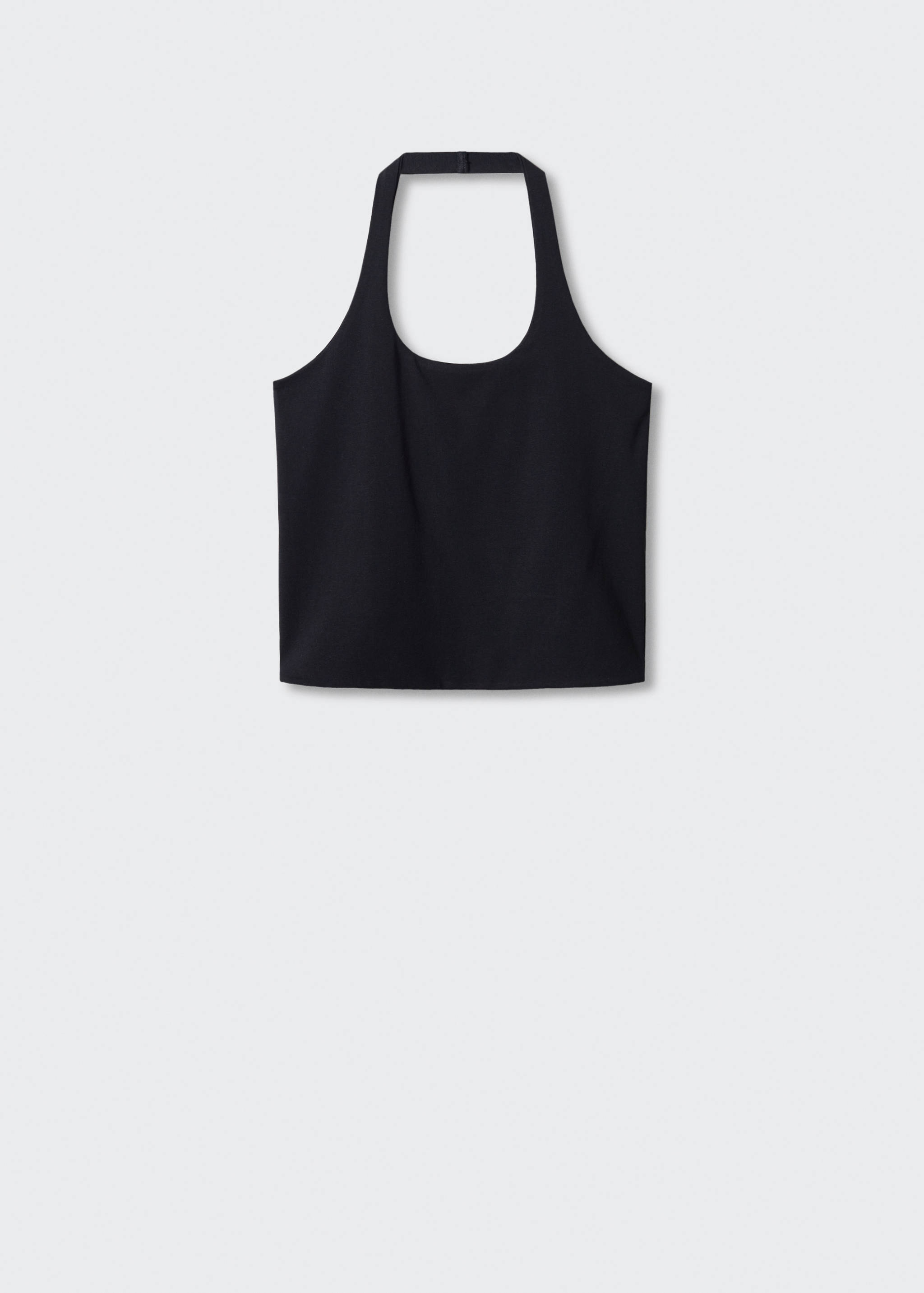 Open back knitted top - Article without model