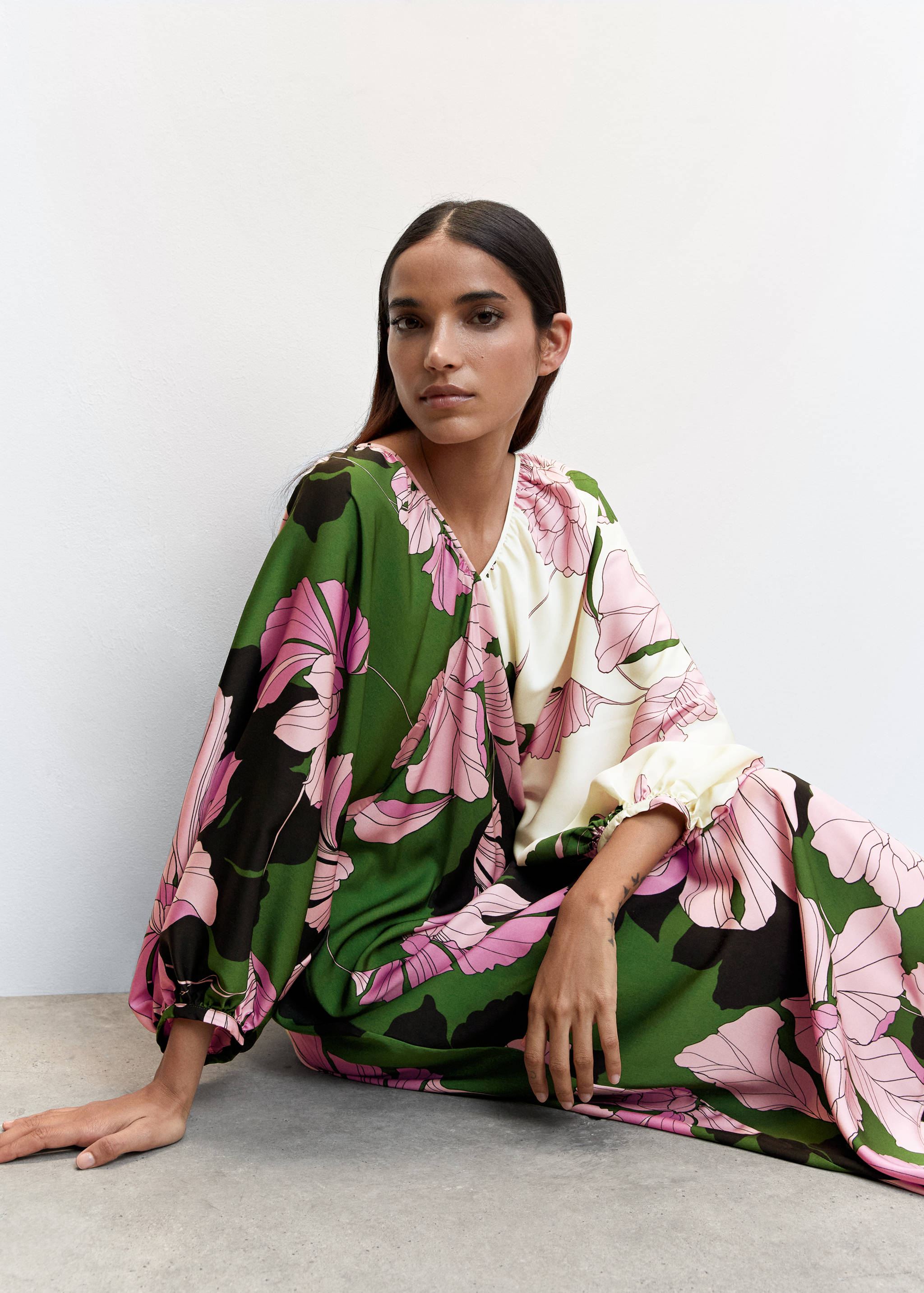 Robe à fleurs - Détail de l'article 6