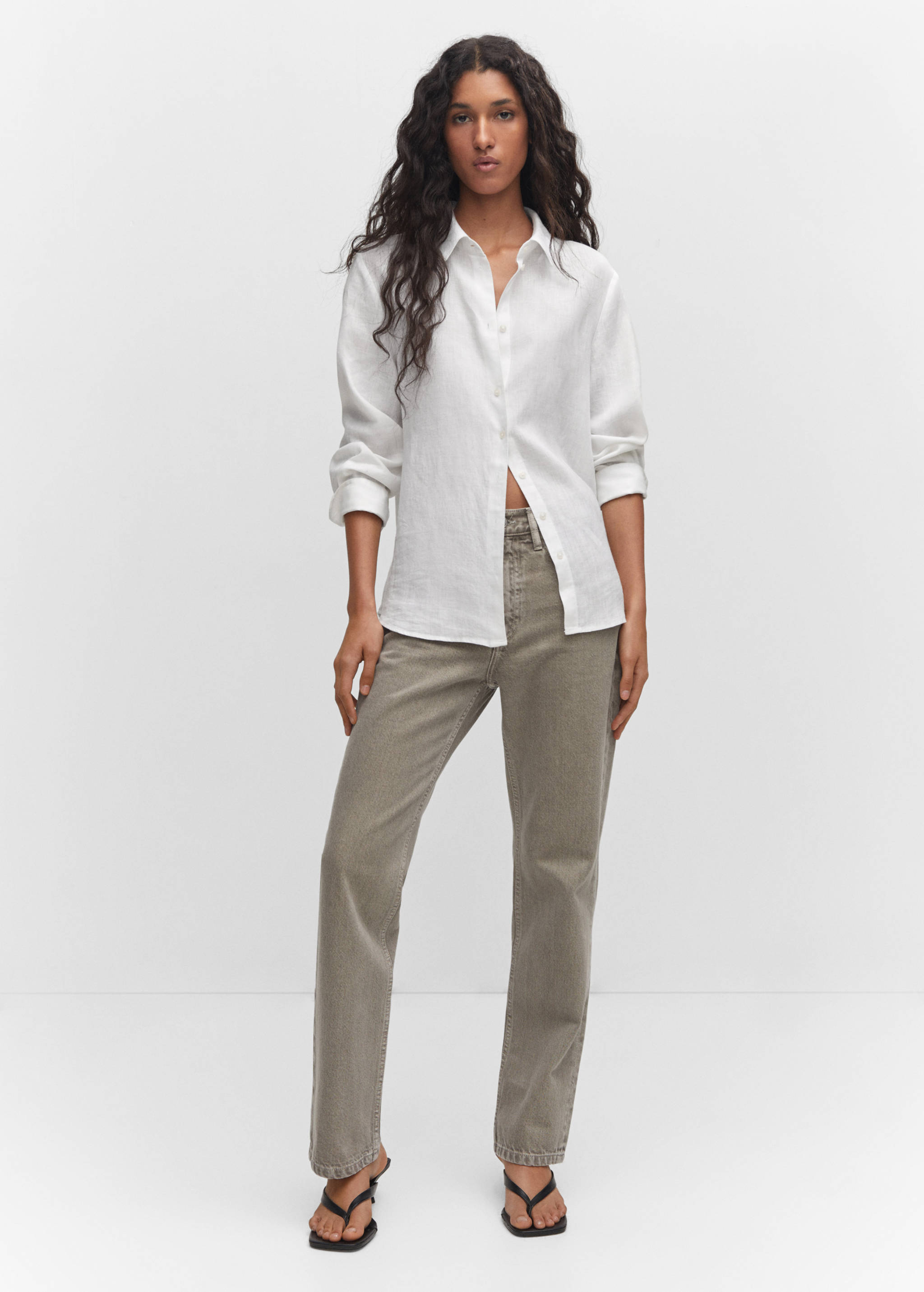 Рубашка 100% лен - Общий план