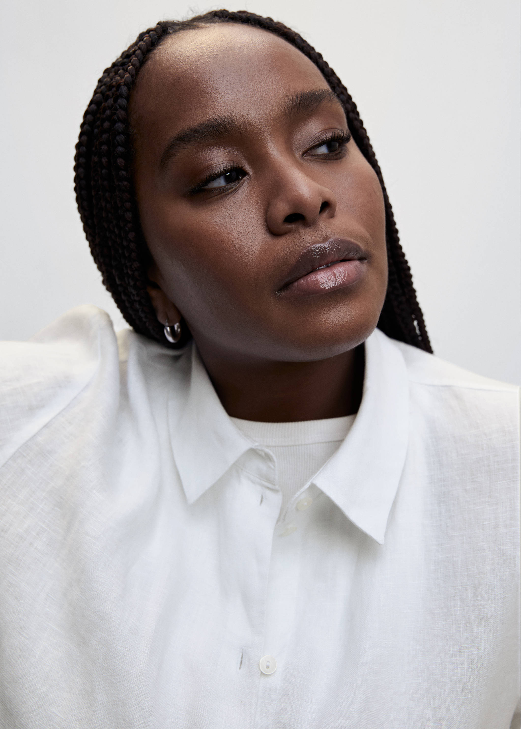 Рубашка 100% лен - Деталь изделия 4