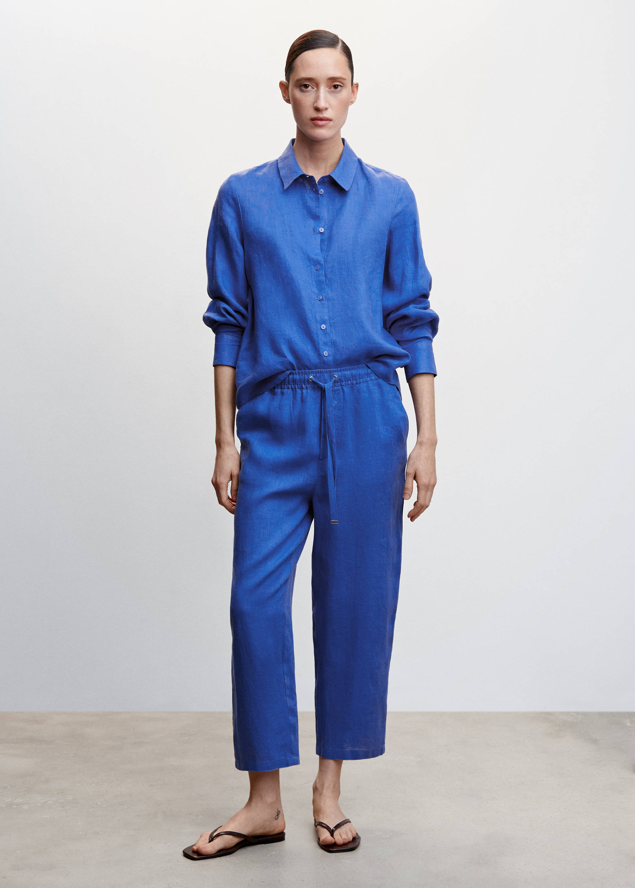 Рубашка 100% лен - Общий план