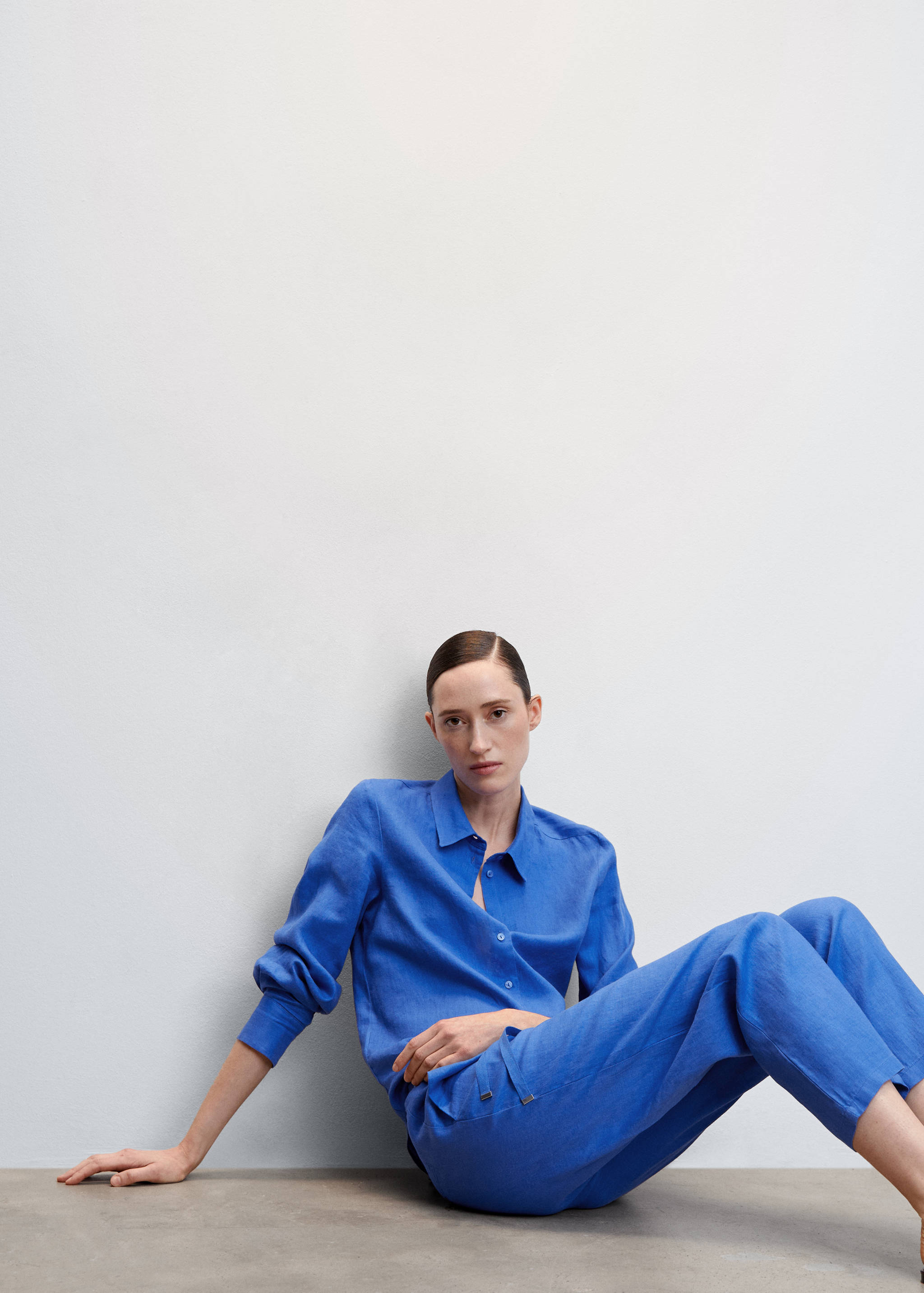 Рубашка 100% лен - Деталь изделия 2