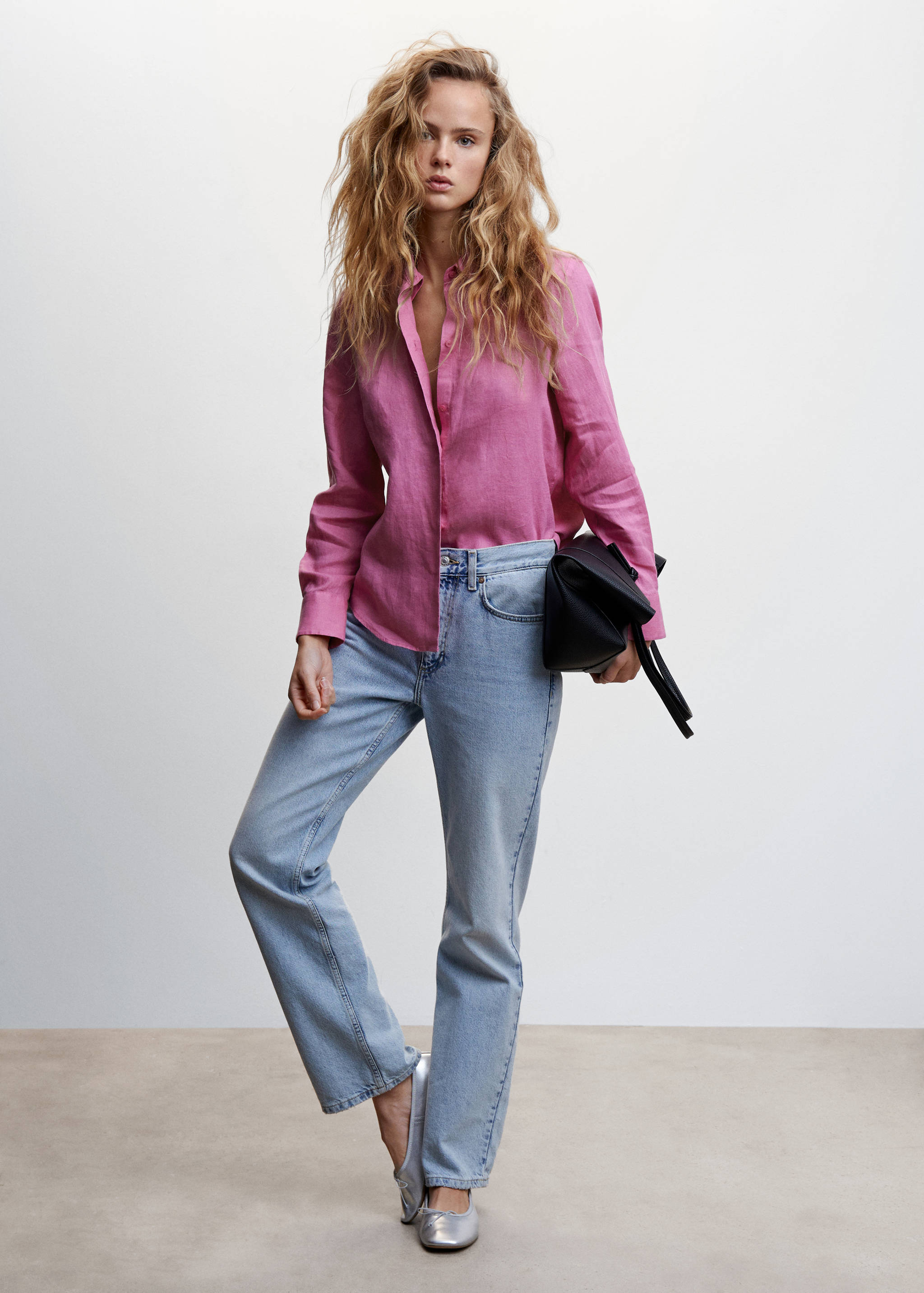 Рубашка 100% лен - Общий план