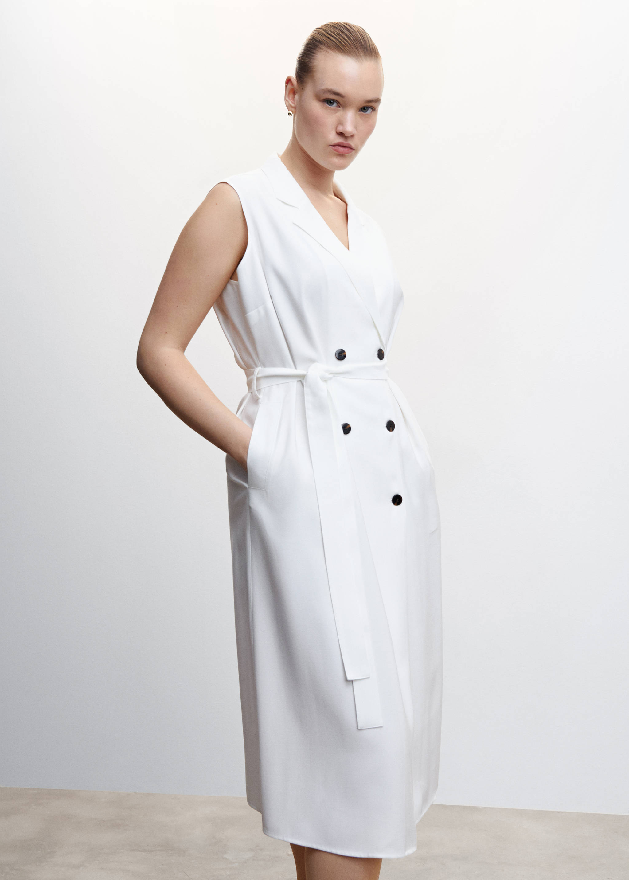 Midi gilet dress - Details of the article 5