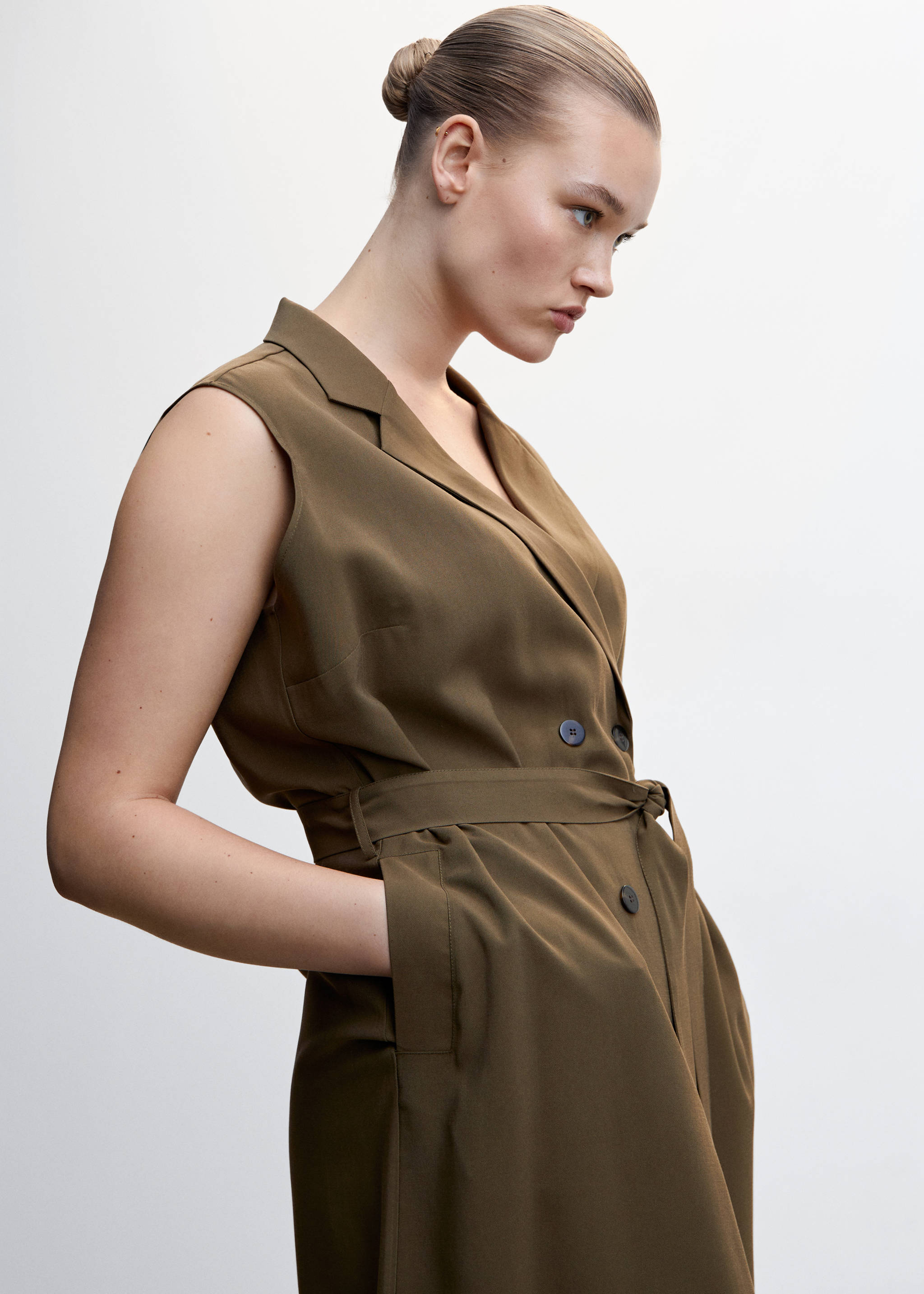 Midi gilet dress - Details of the article 4