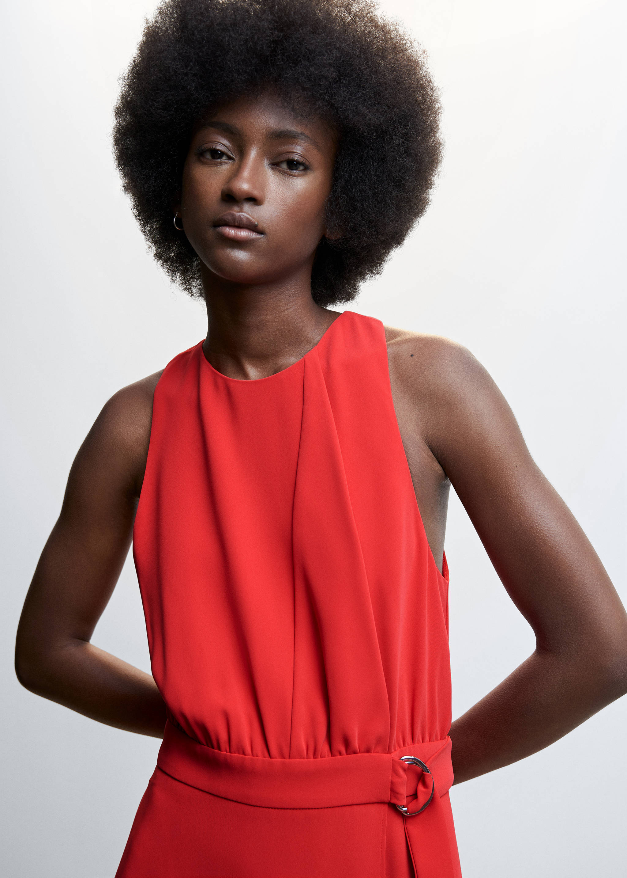 Belt detail dress - Details of the article 1