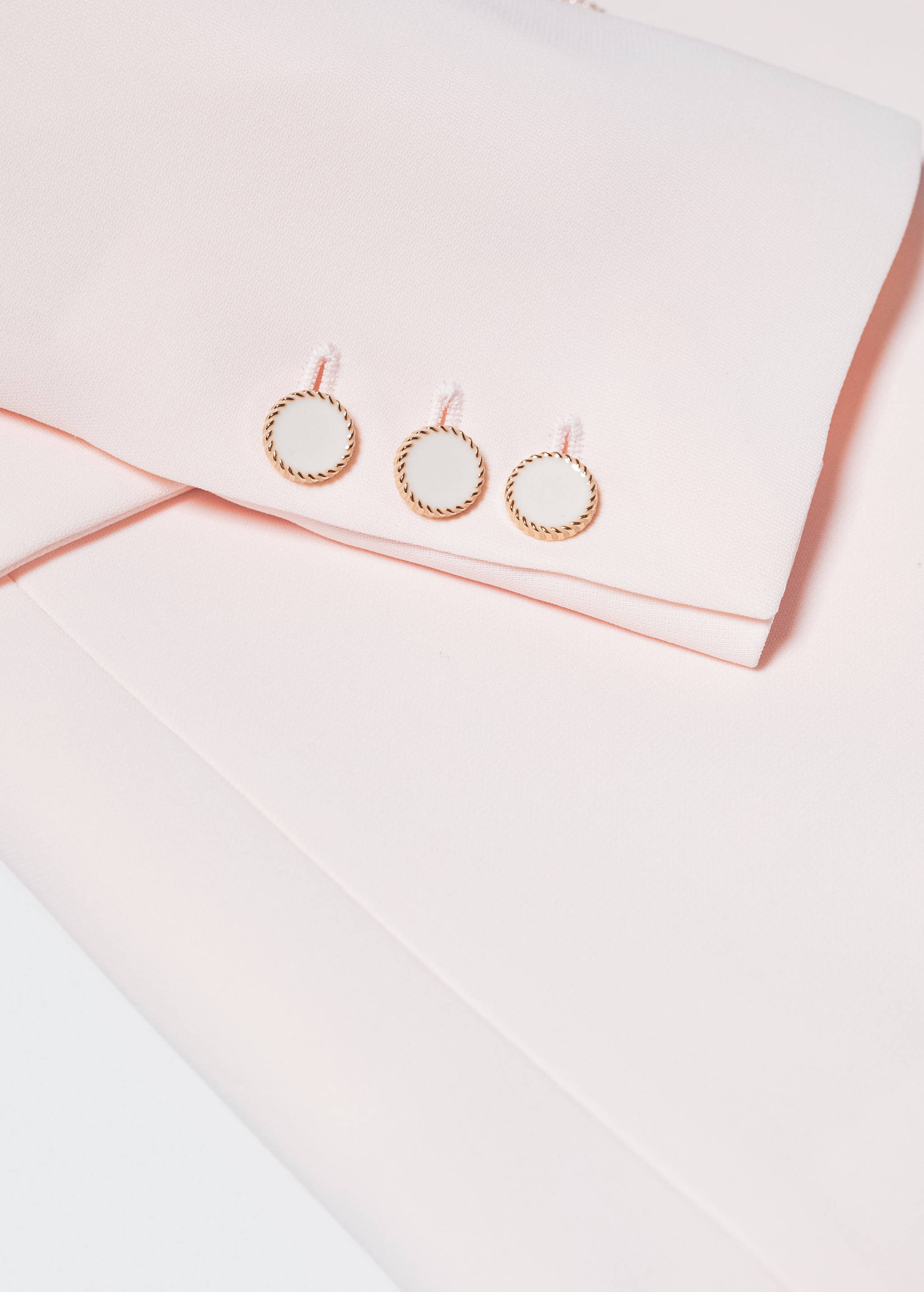 Suit blazer with buttons  - Details of the article 8