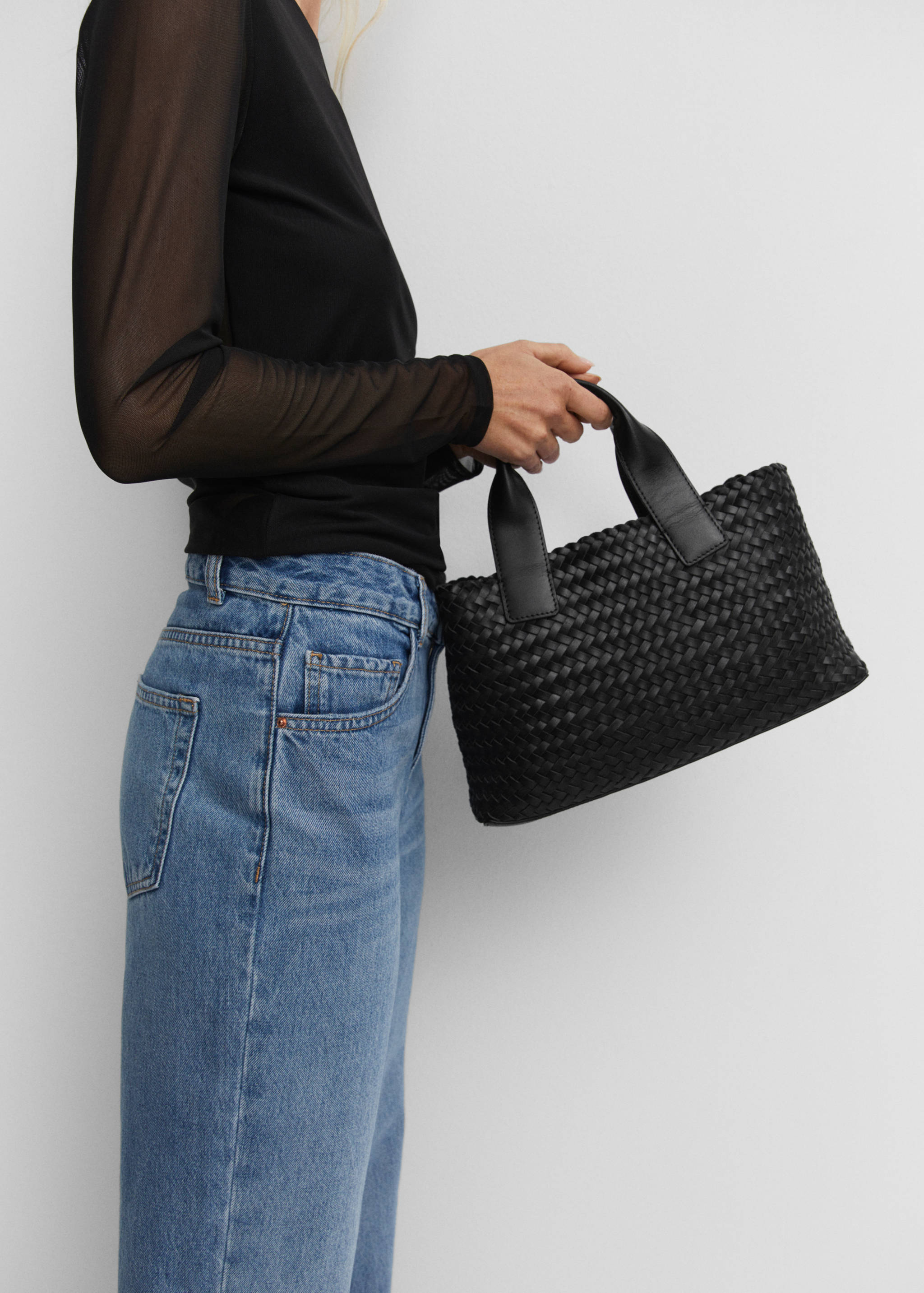 Braided leather bag - Details of the article 9