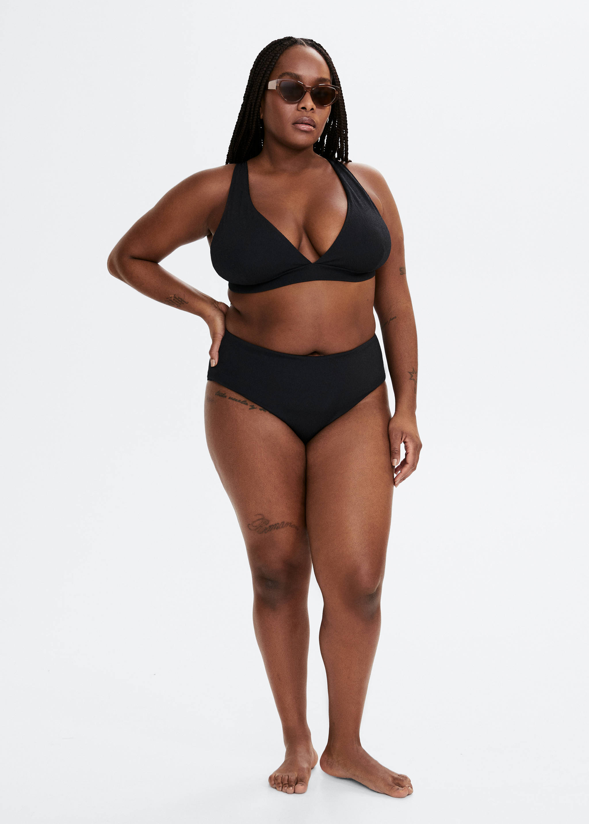 High-waist bikini bottoms - General plane