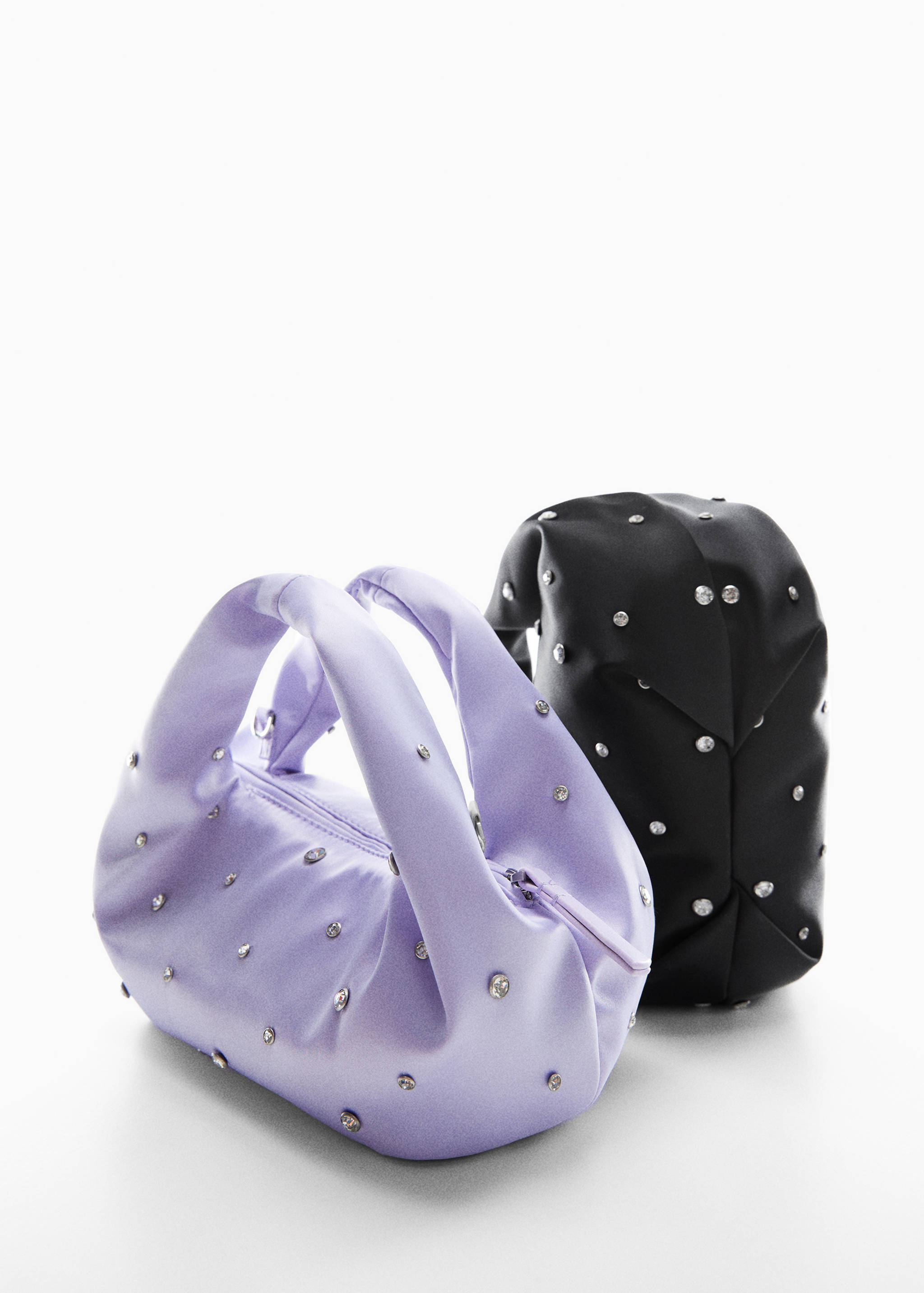 迷你水钻链条手袋 - null