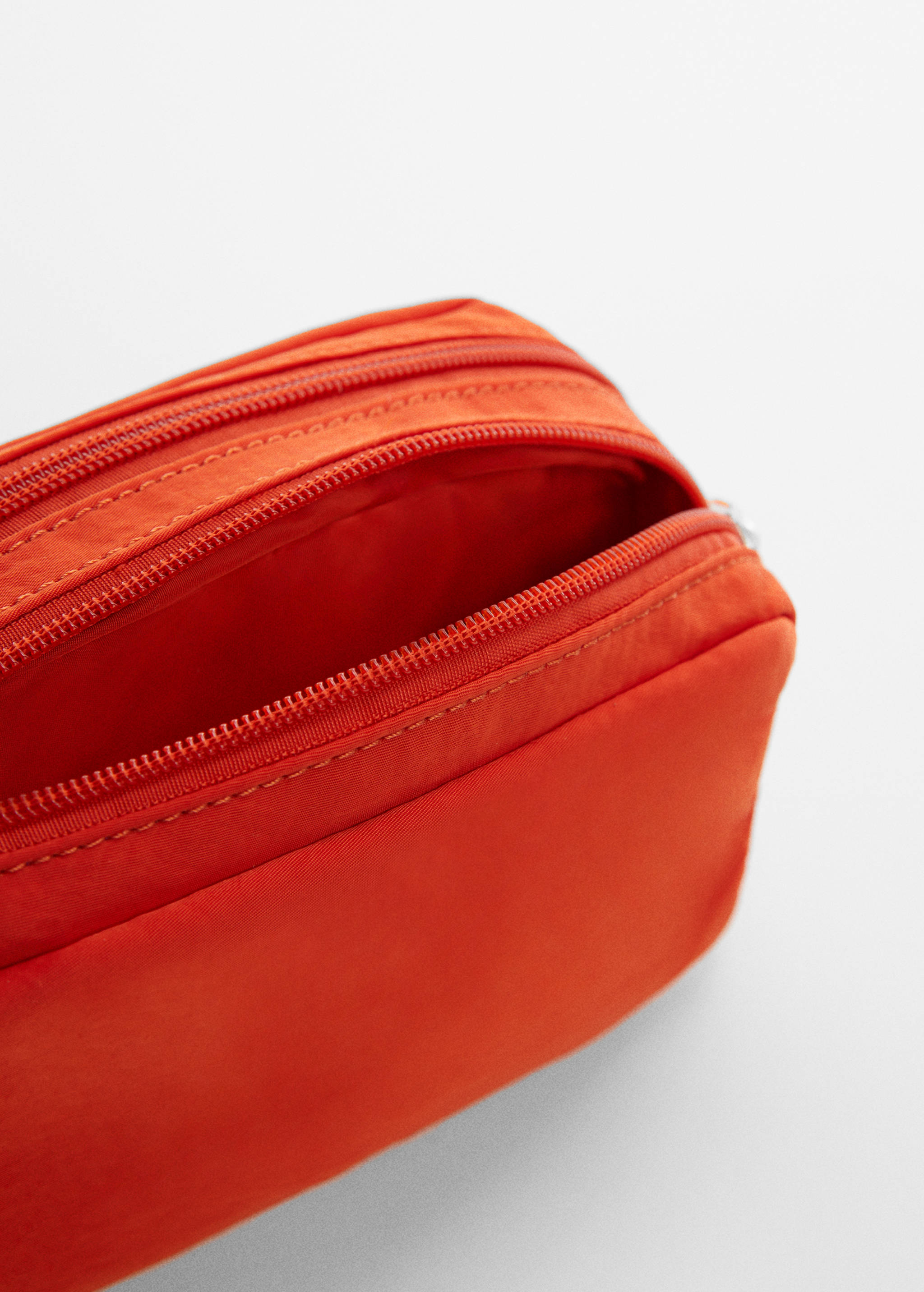 Trousse de maquillage nylon double fermeture Éclair - Détail de l'article 1