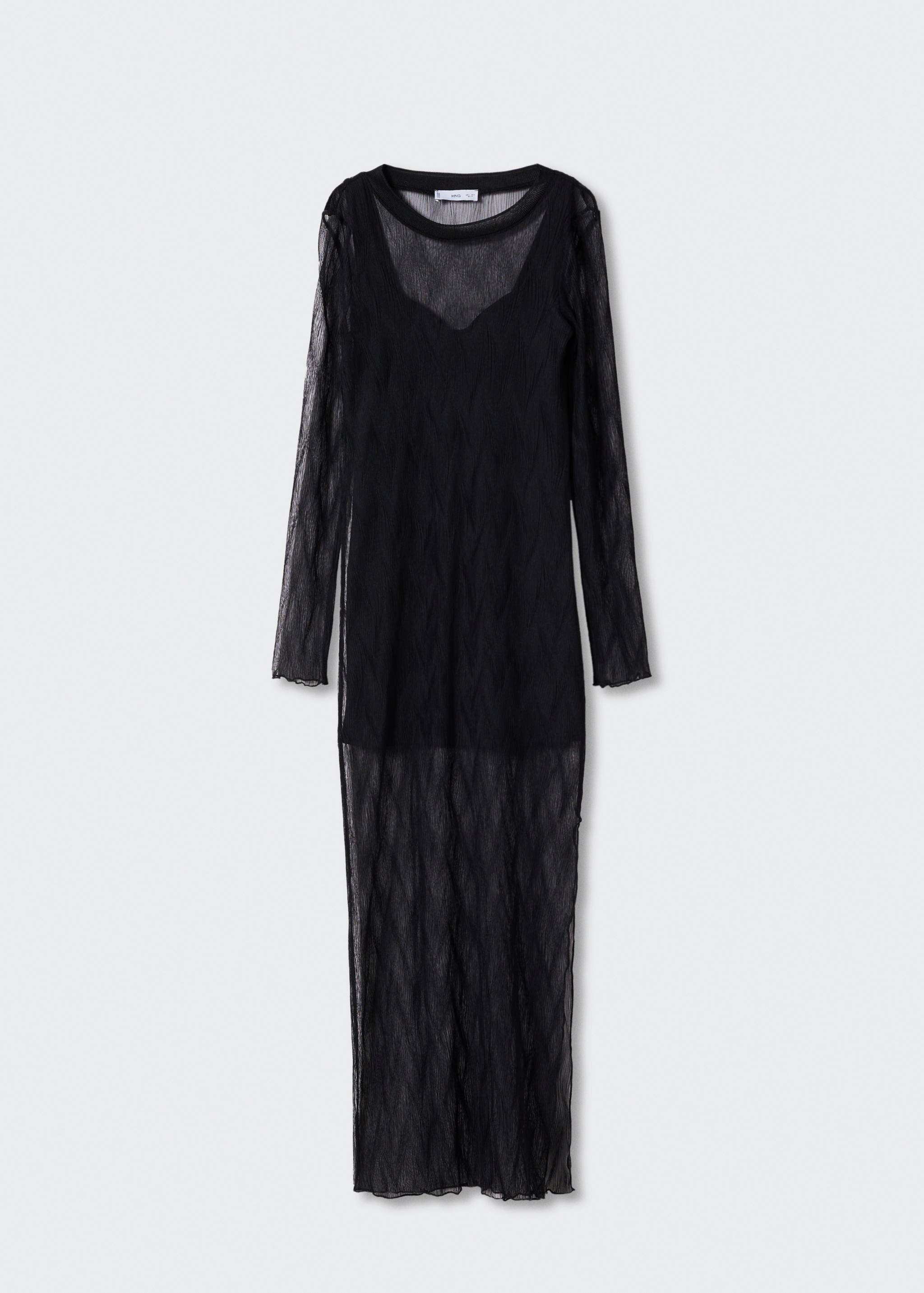 Sheer fabric dress - Article without model