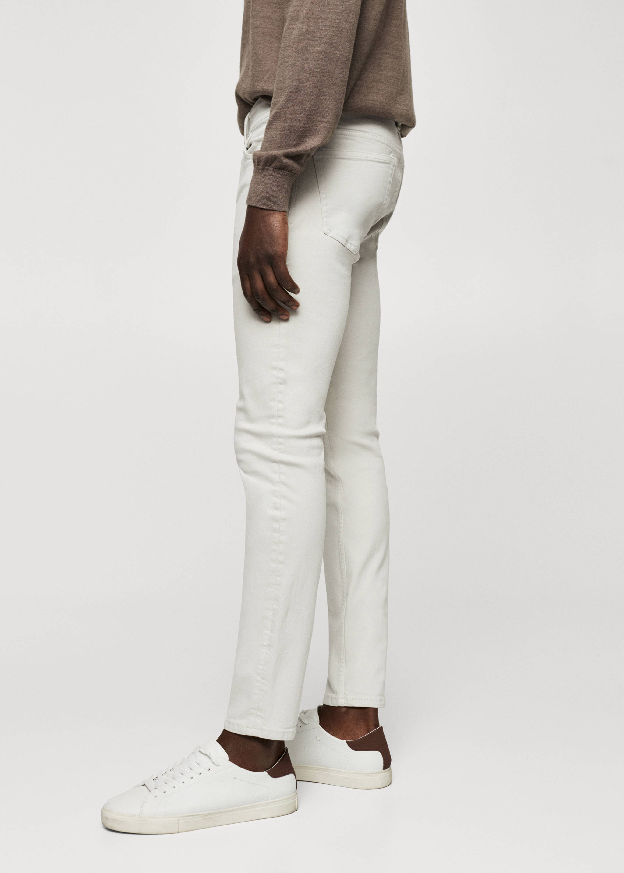 Colour skinny jeans - Details of the article 4