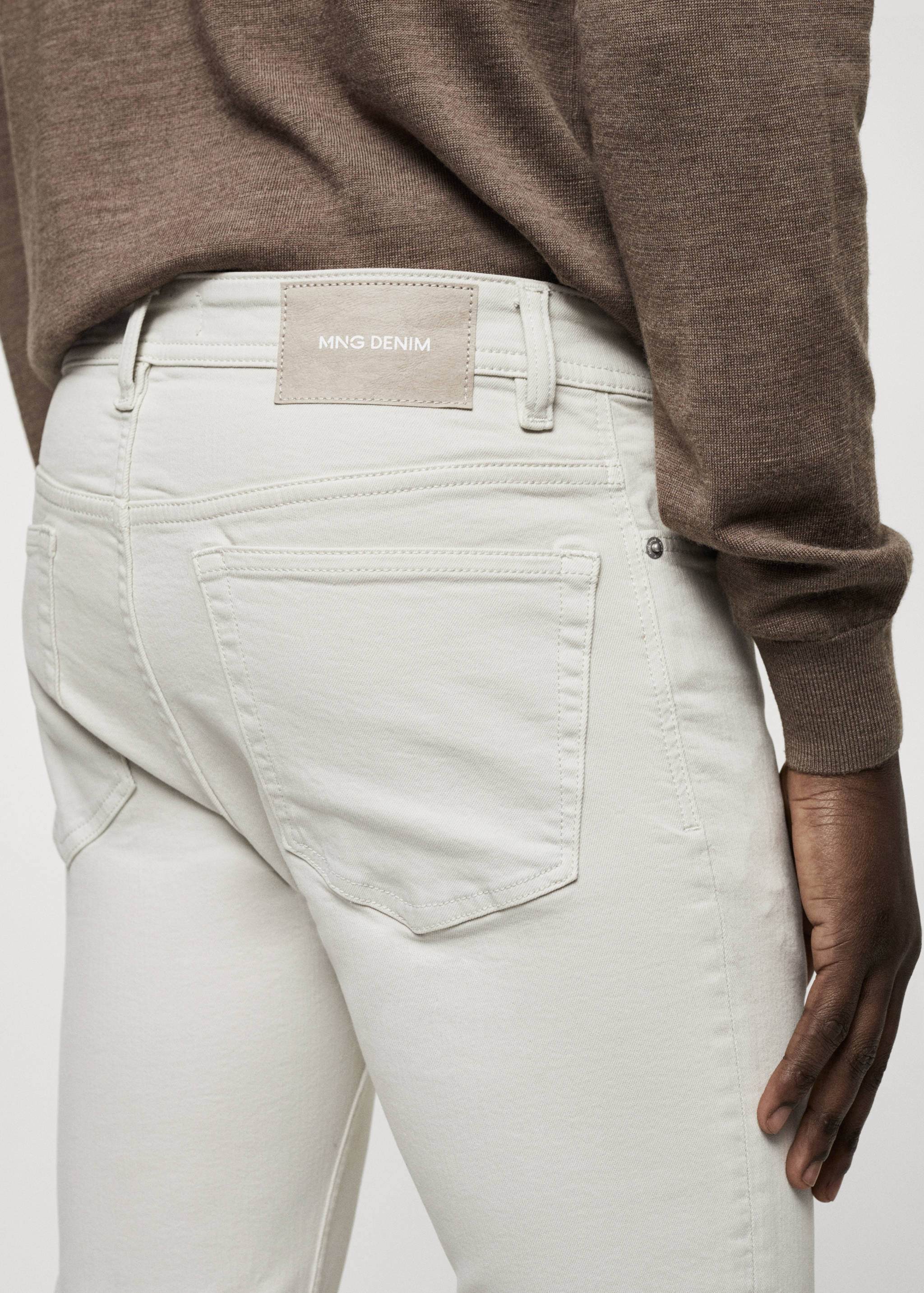 Colour skinny jeans - Details of the article 6