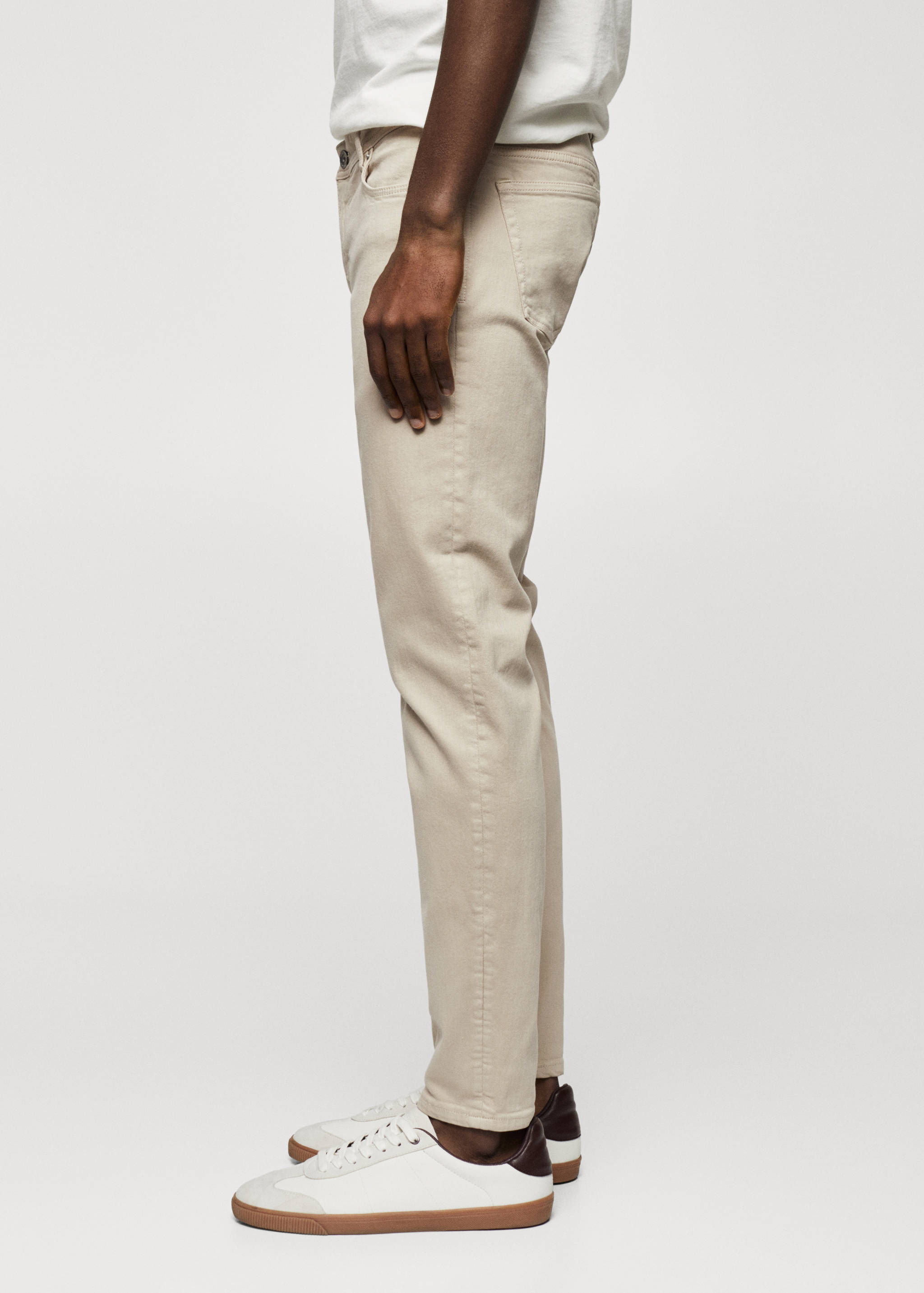 Colour skinny jeans - Details of the article 4