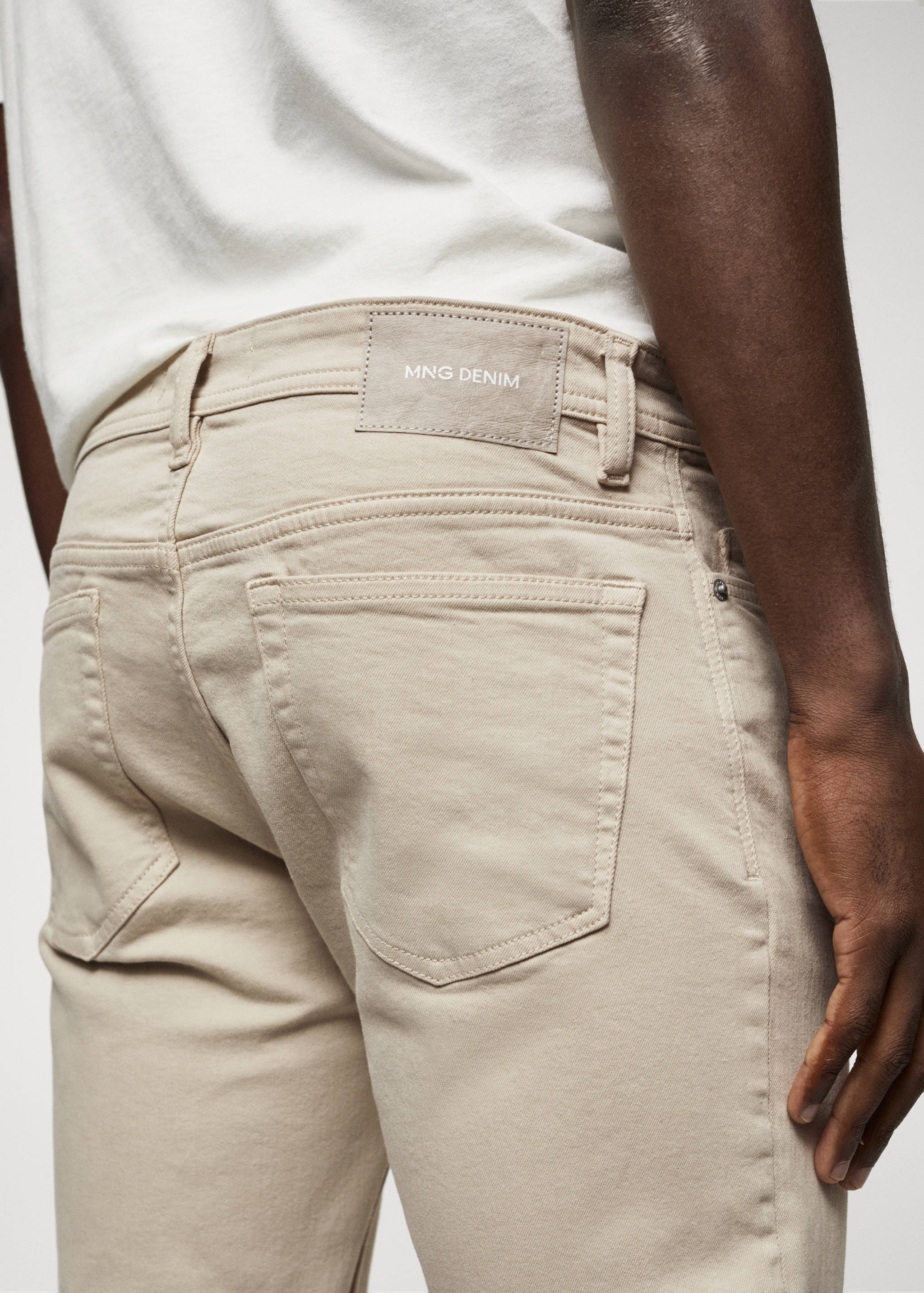 Colour skinny jeans - Details of the article 6