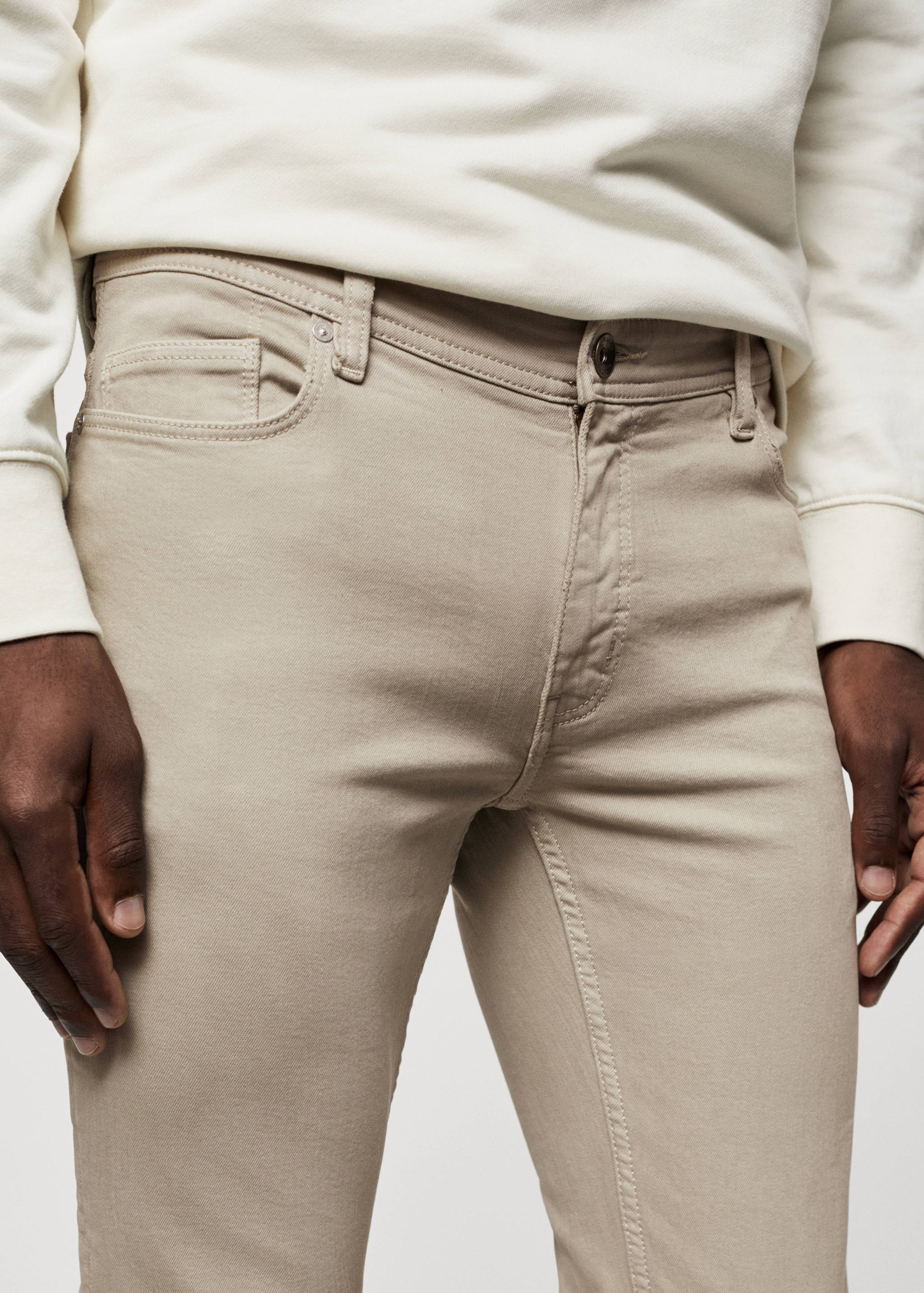 Colour skinny jeans - Details of the article 1