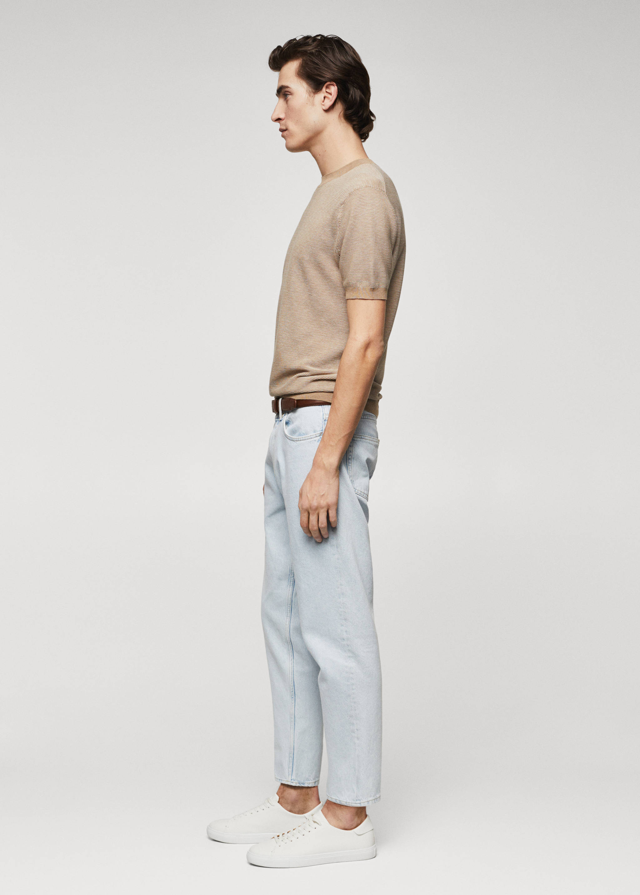 T-shirt maille texturée - Détail de l'article 4