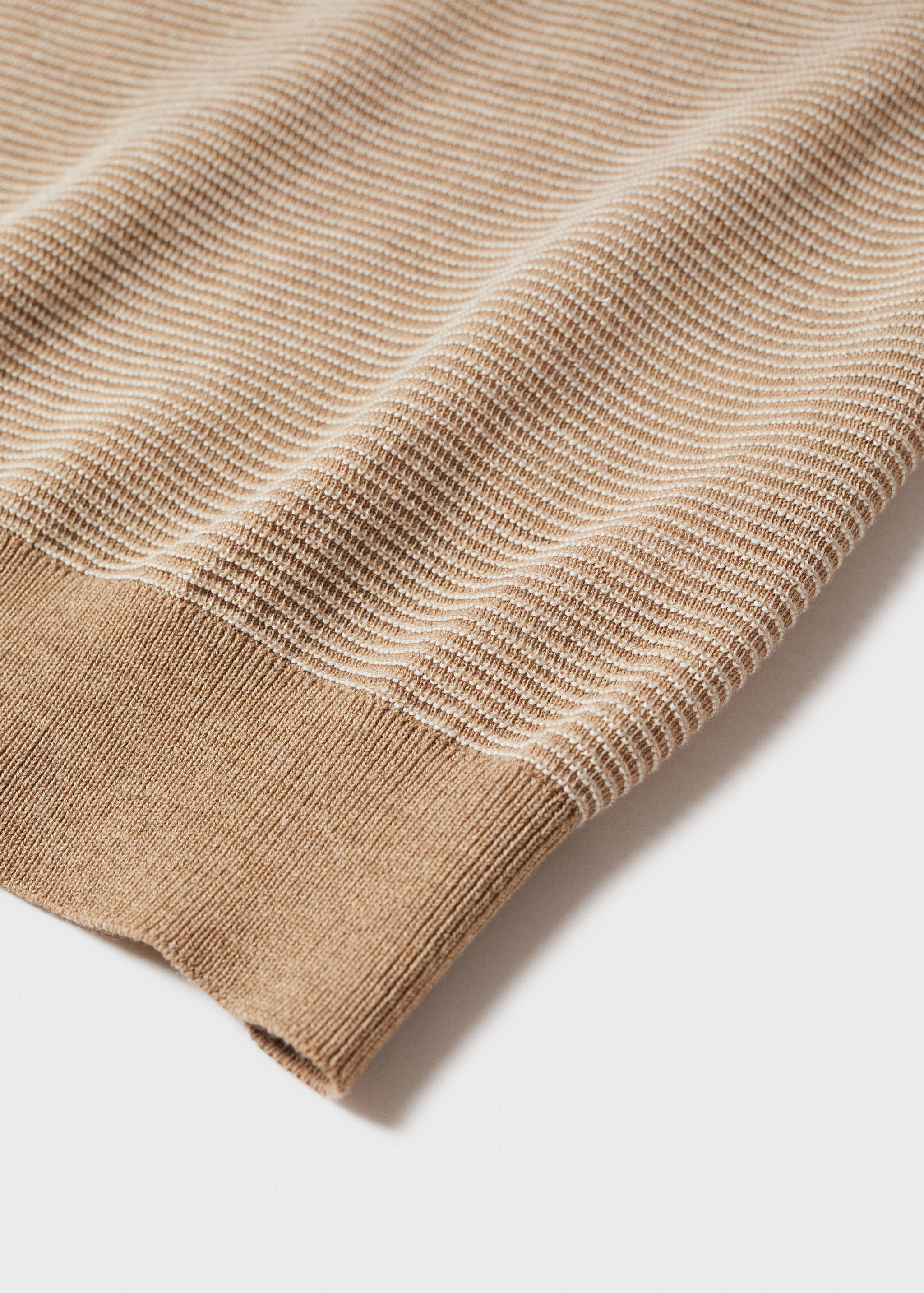 T-shirt maille texturée - Détail de l'article 8