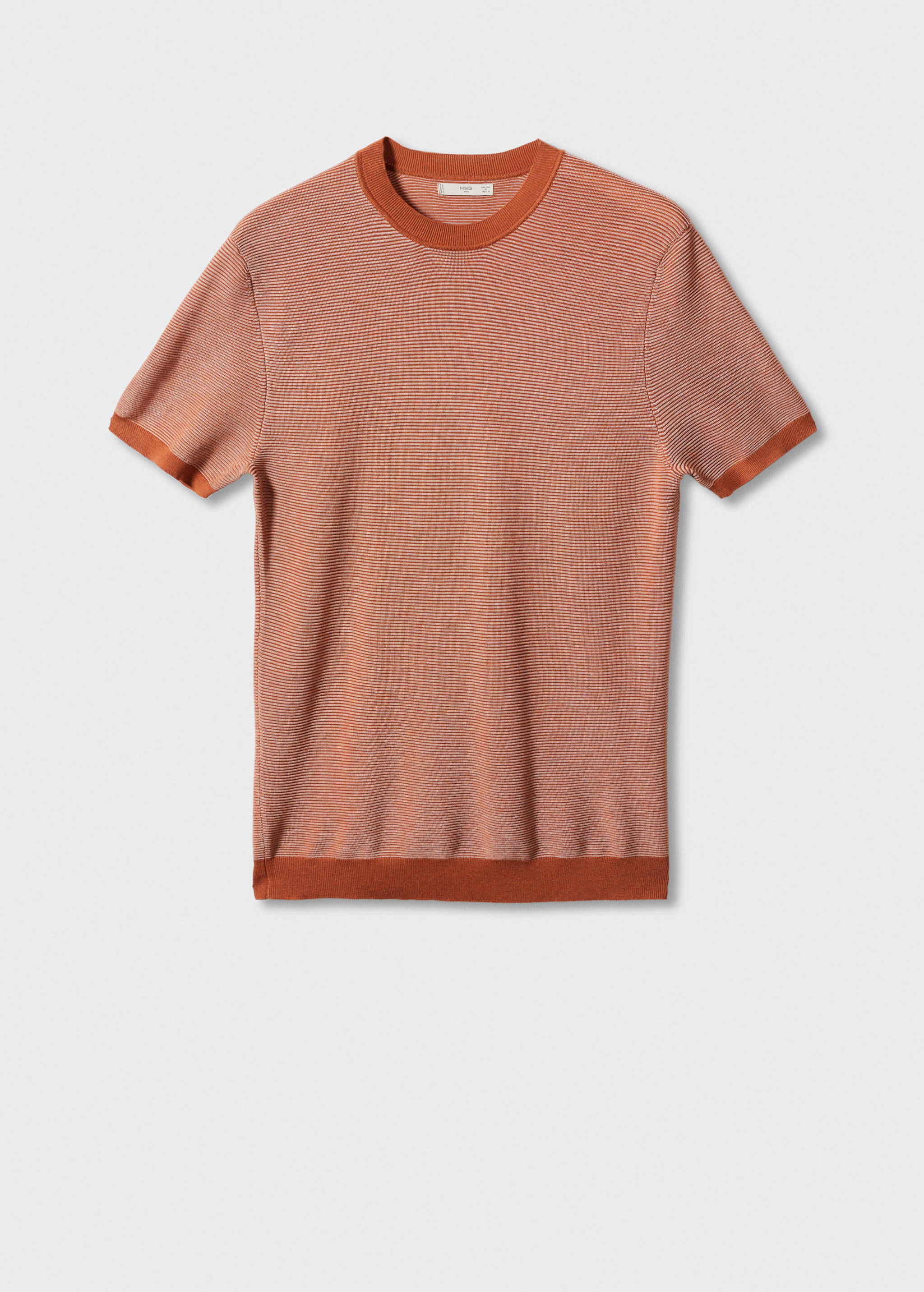 T-shirt maille texturée - Article sans modèle