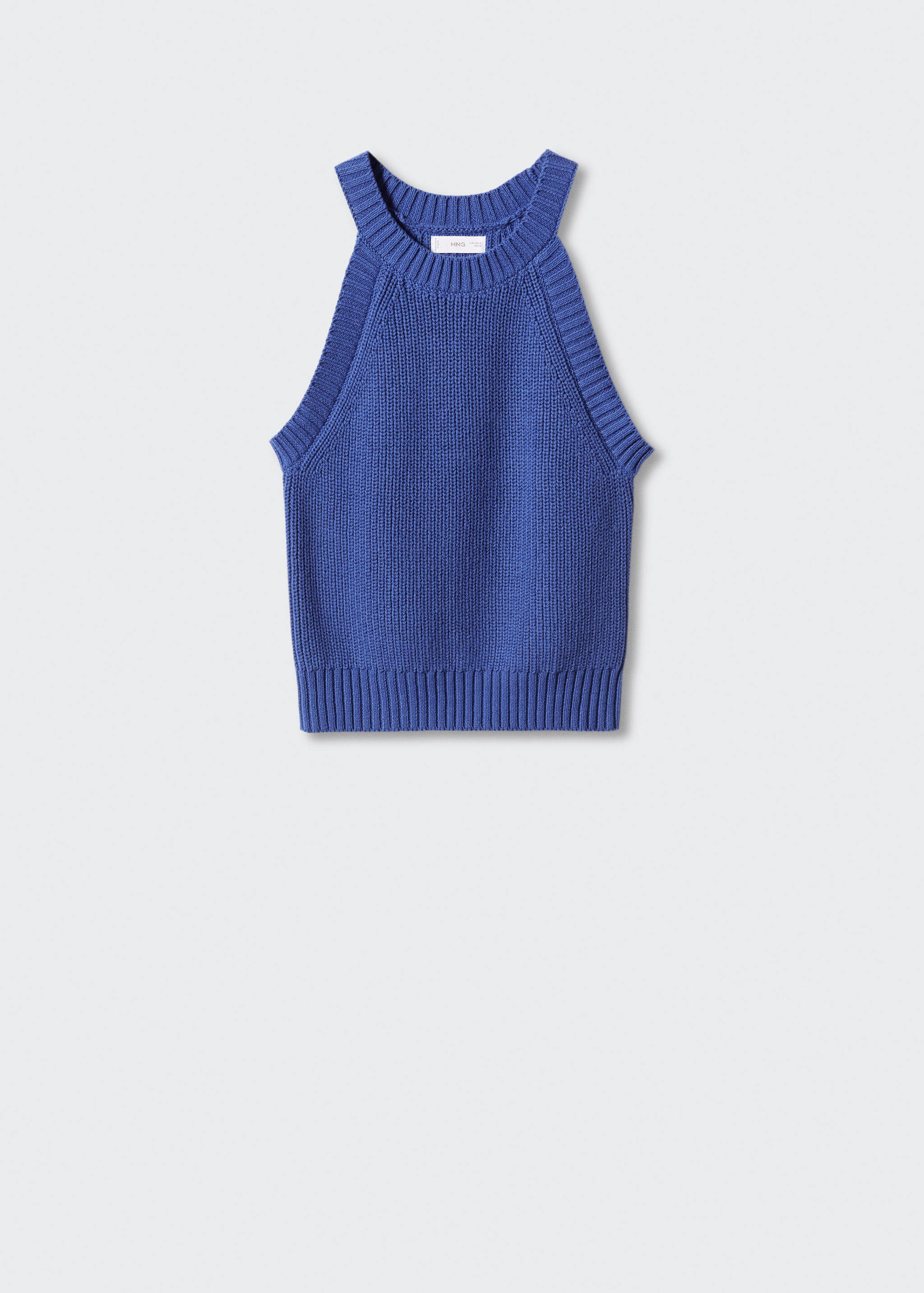 Knitted cropped top - Article without model