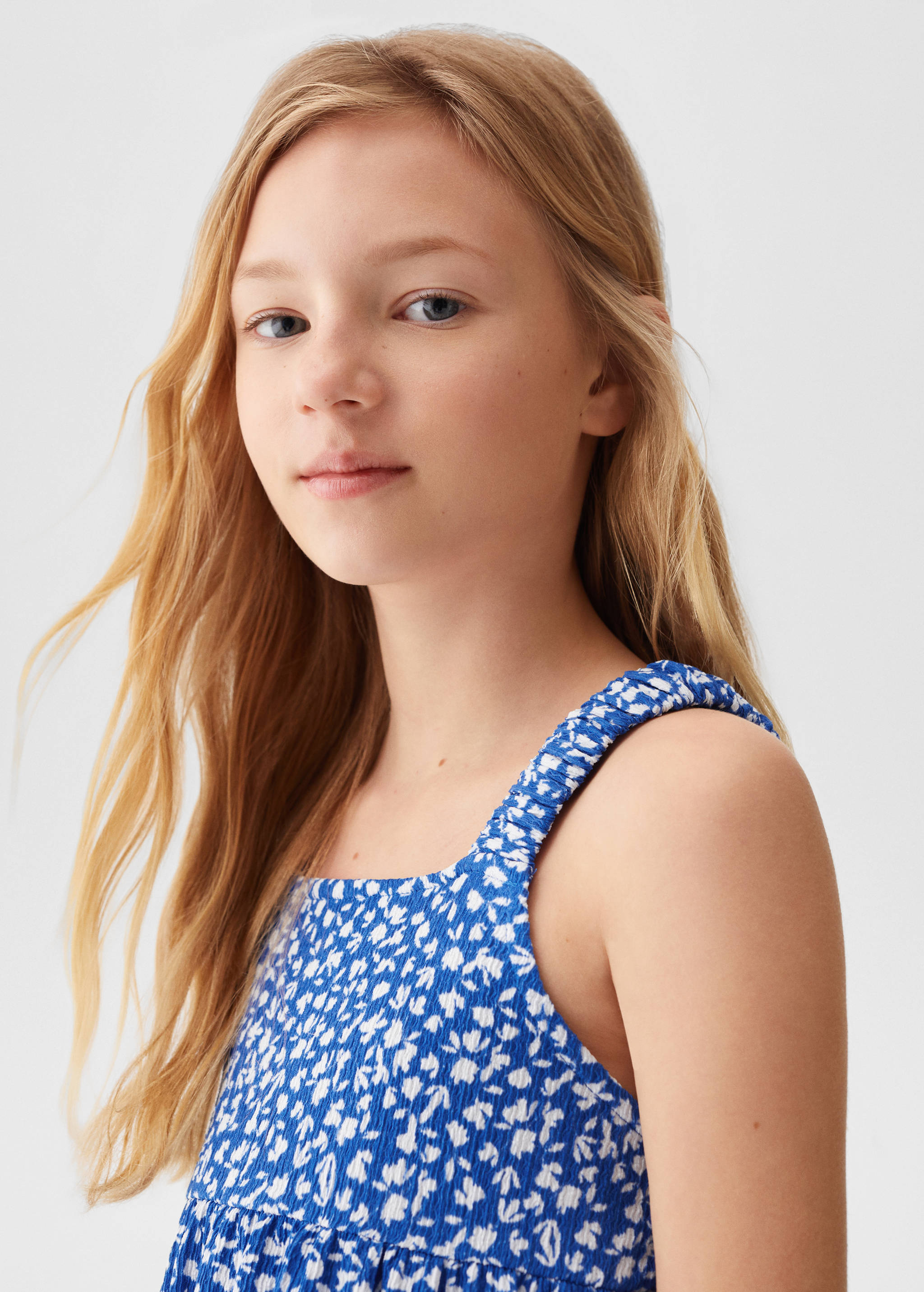 Floral ruffle dress - Details of the article 1