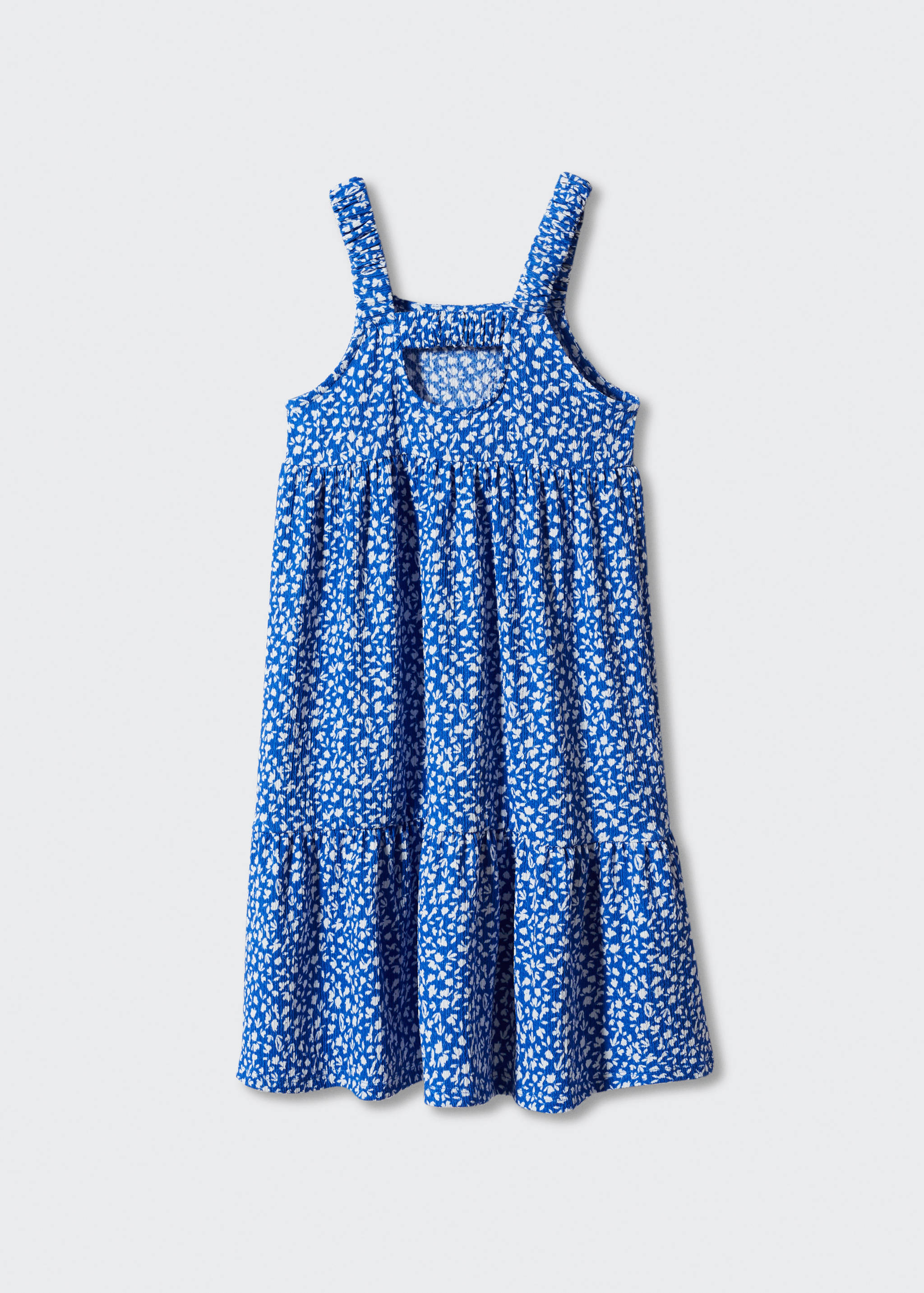 Floral ruffle dress - Reverse of the article