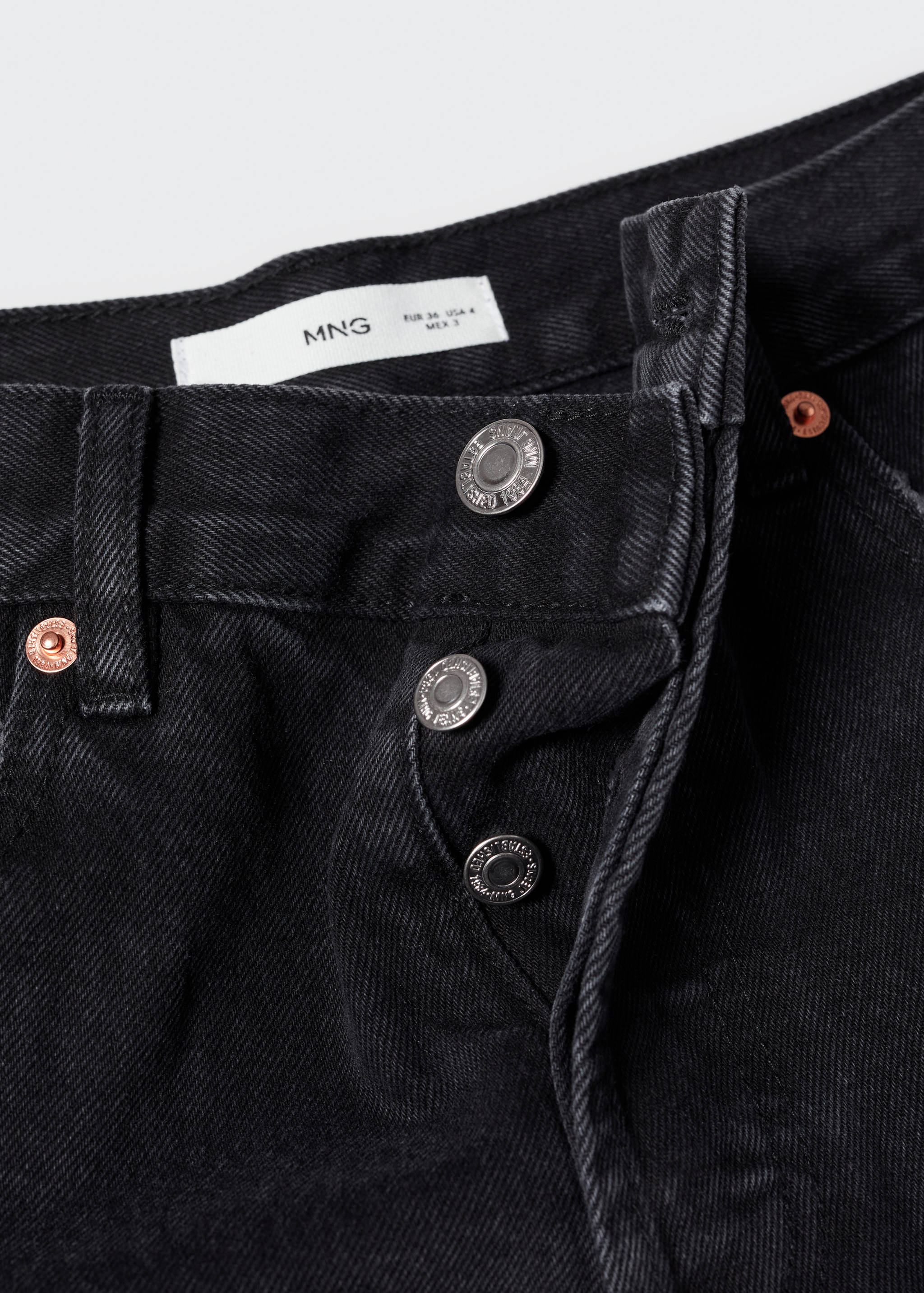 Bermudas vaqueras bajo deshilachado - Detalle del artículo 8