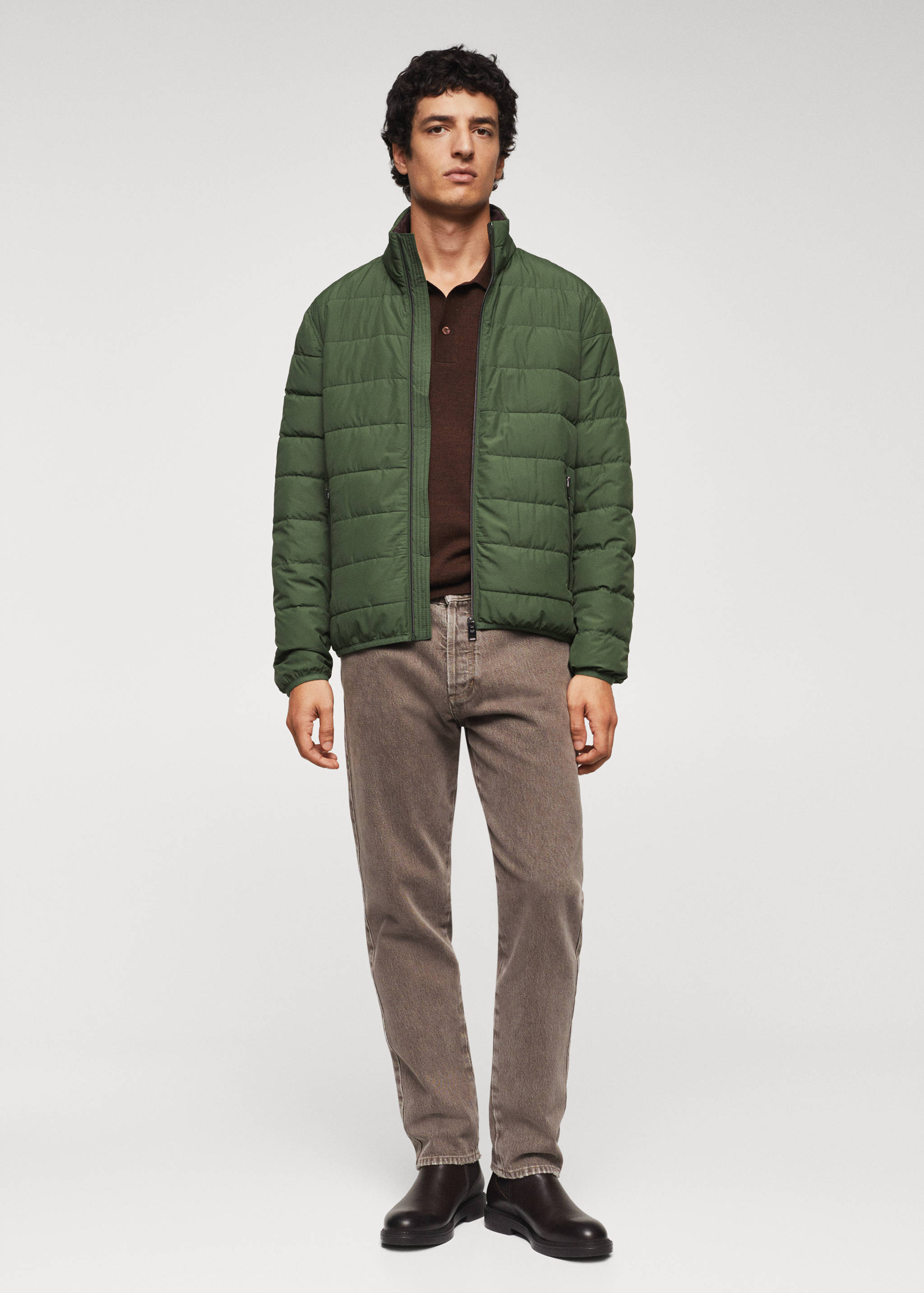 Ultra-light padded jacket - General plane