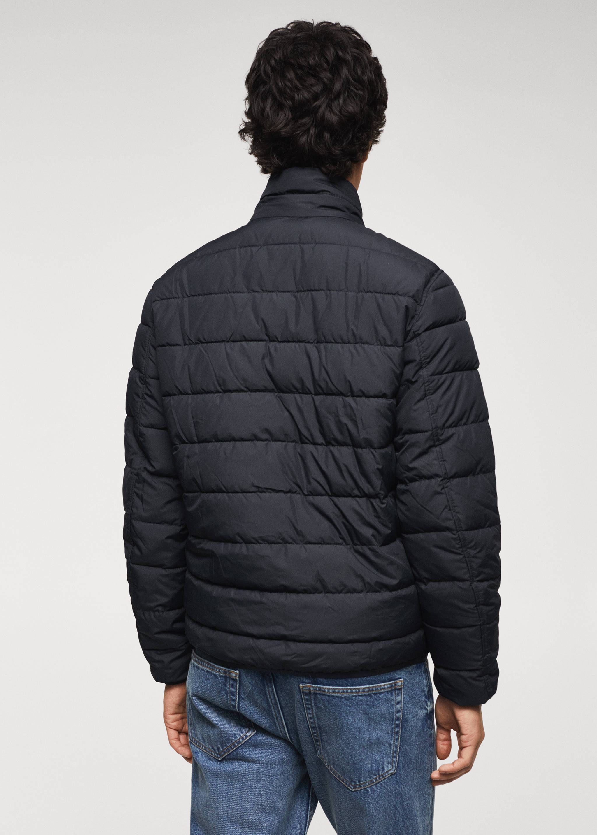 Ultra-light padded jacket - Reverse of the article