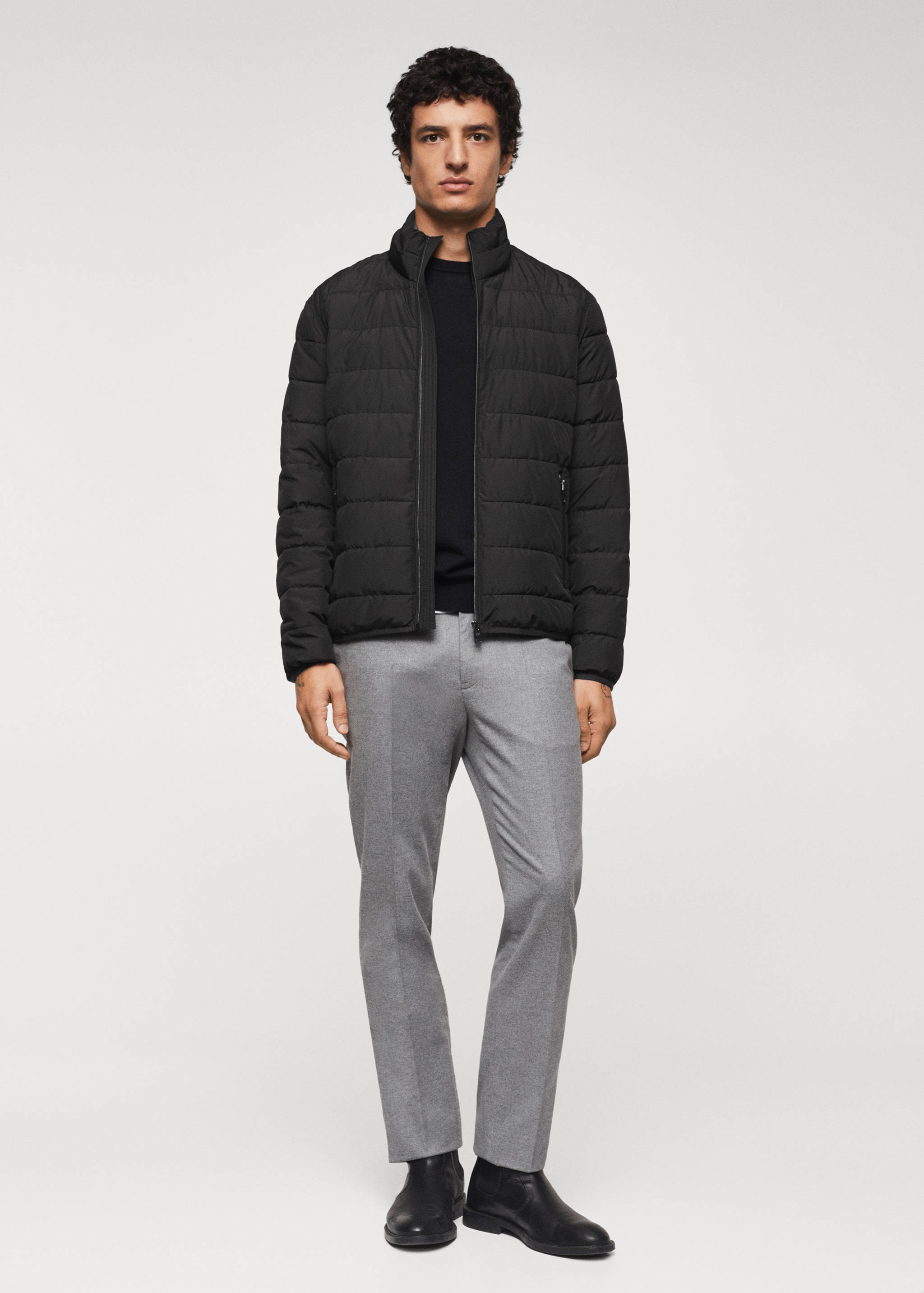 Ультралегкая стеганая куртка - Общий план