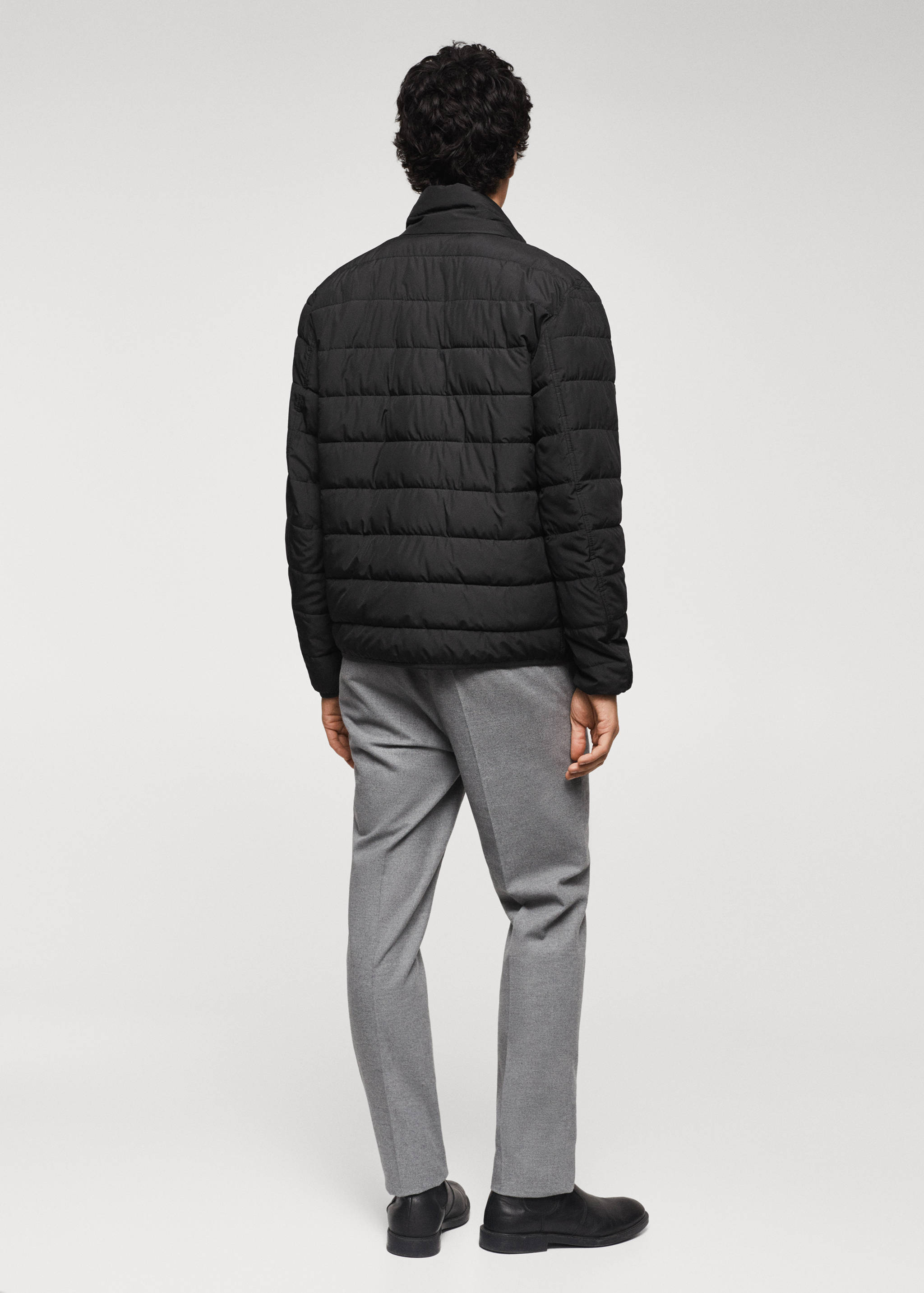 Ультралегкая стеганая куртка - Обратная сторона изделия