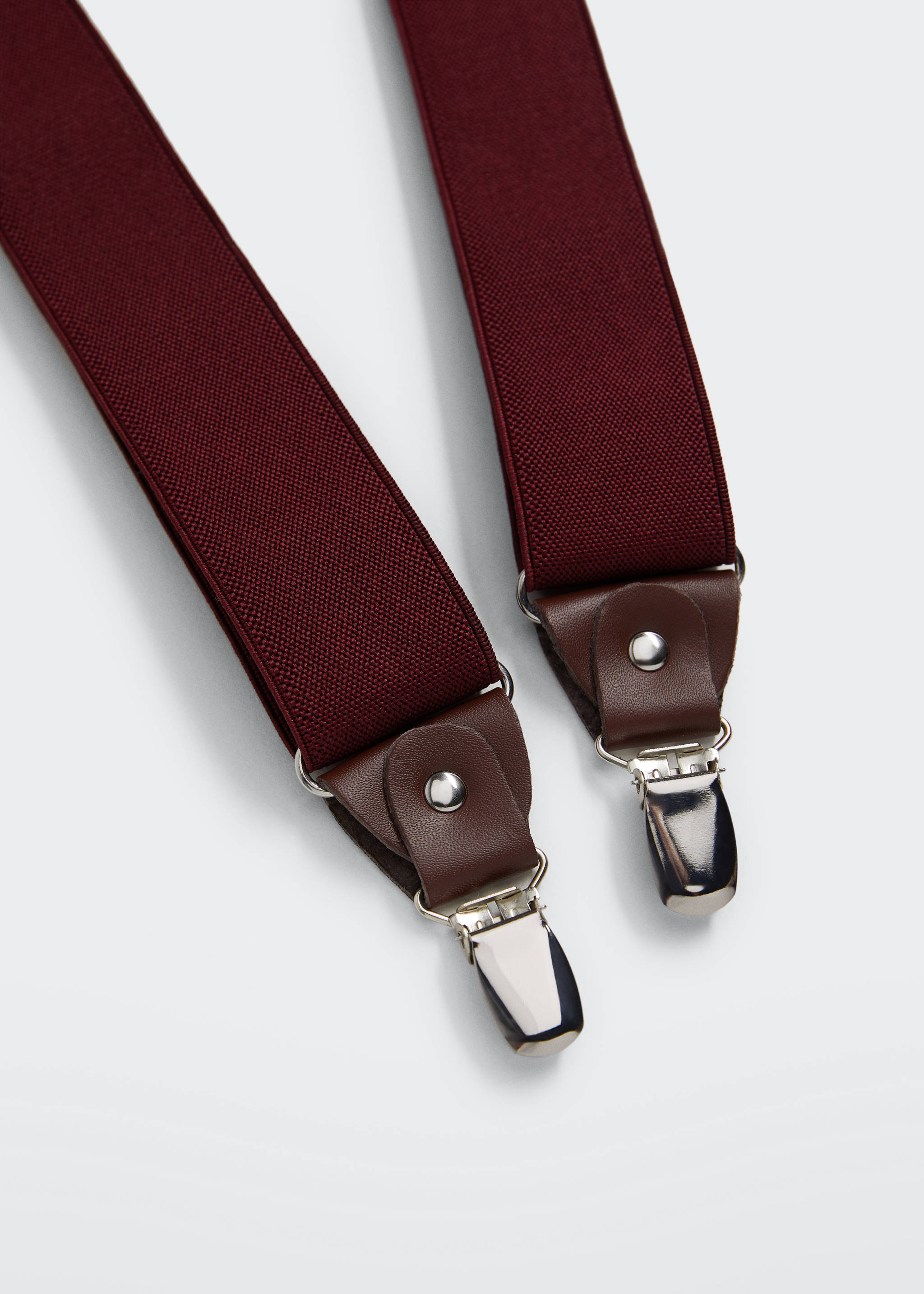 Bretelles élastiques réglables détails cuir - Détail de l'article 2
