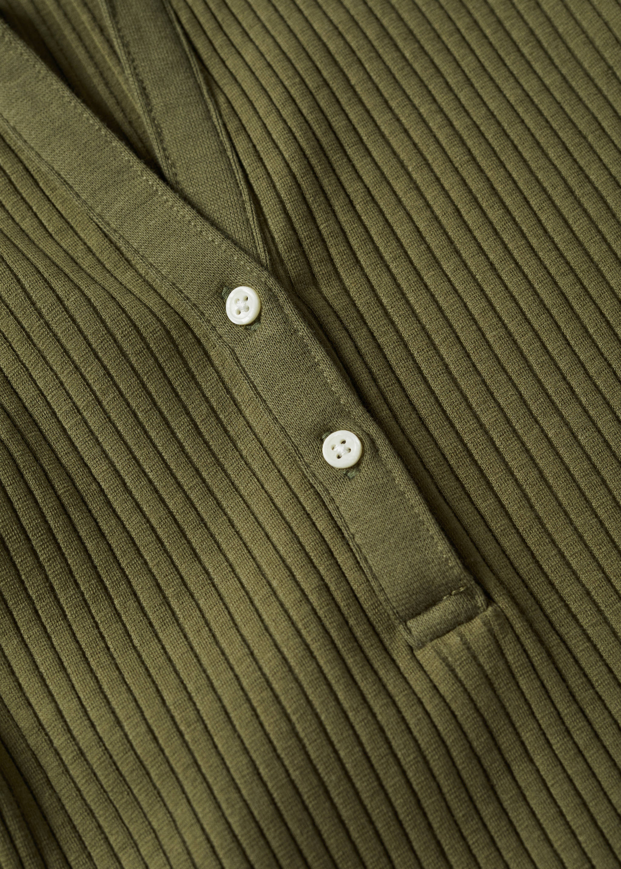 Robe midi maille côtelée - Détail de l'article 8