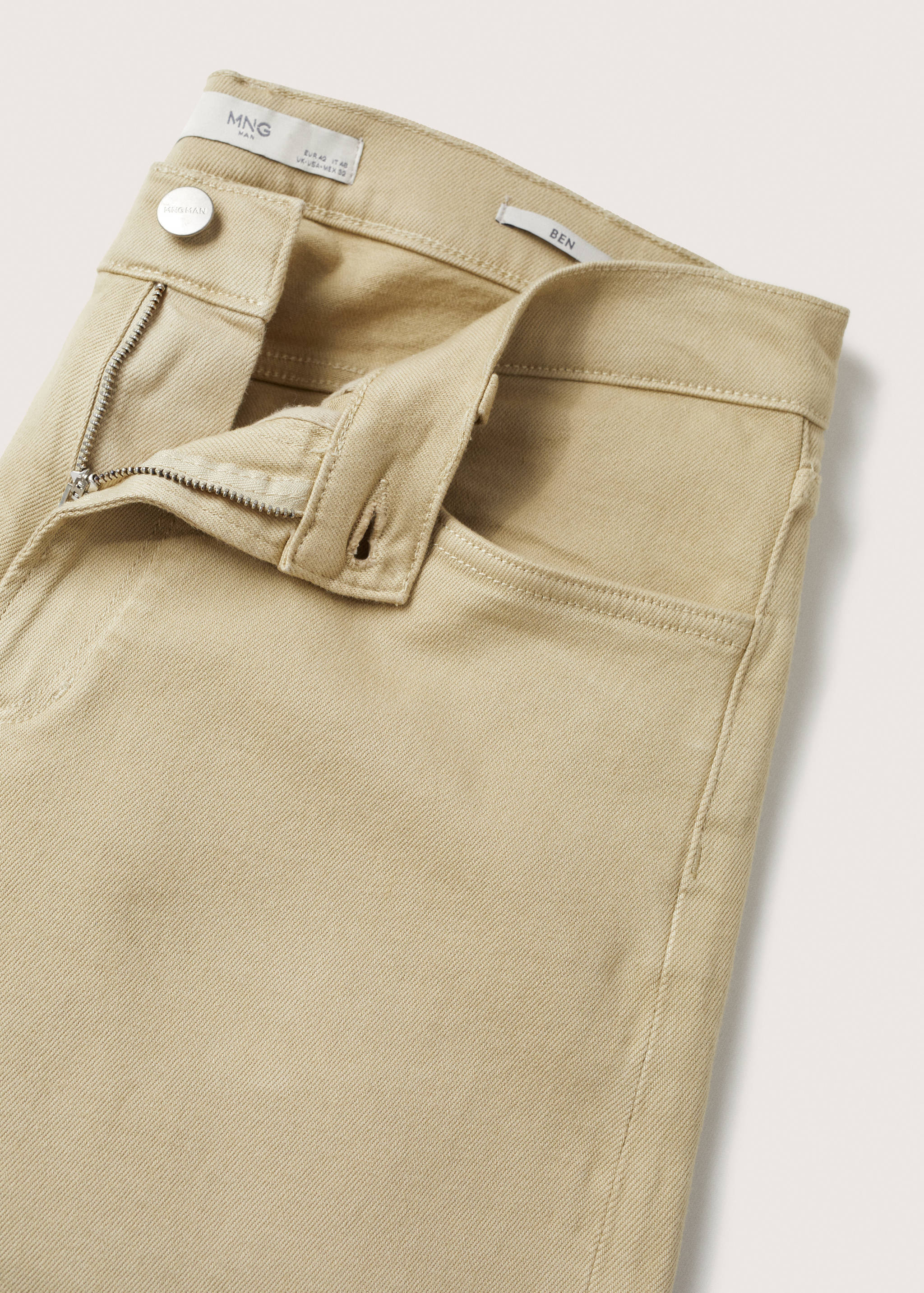 Ben tapered cropped jeans - Details of the article 8