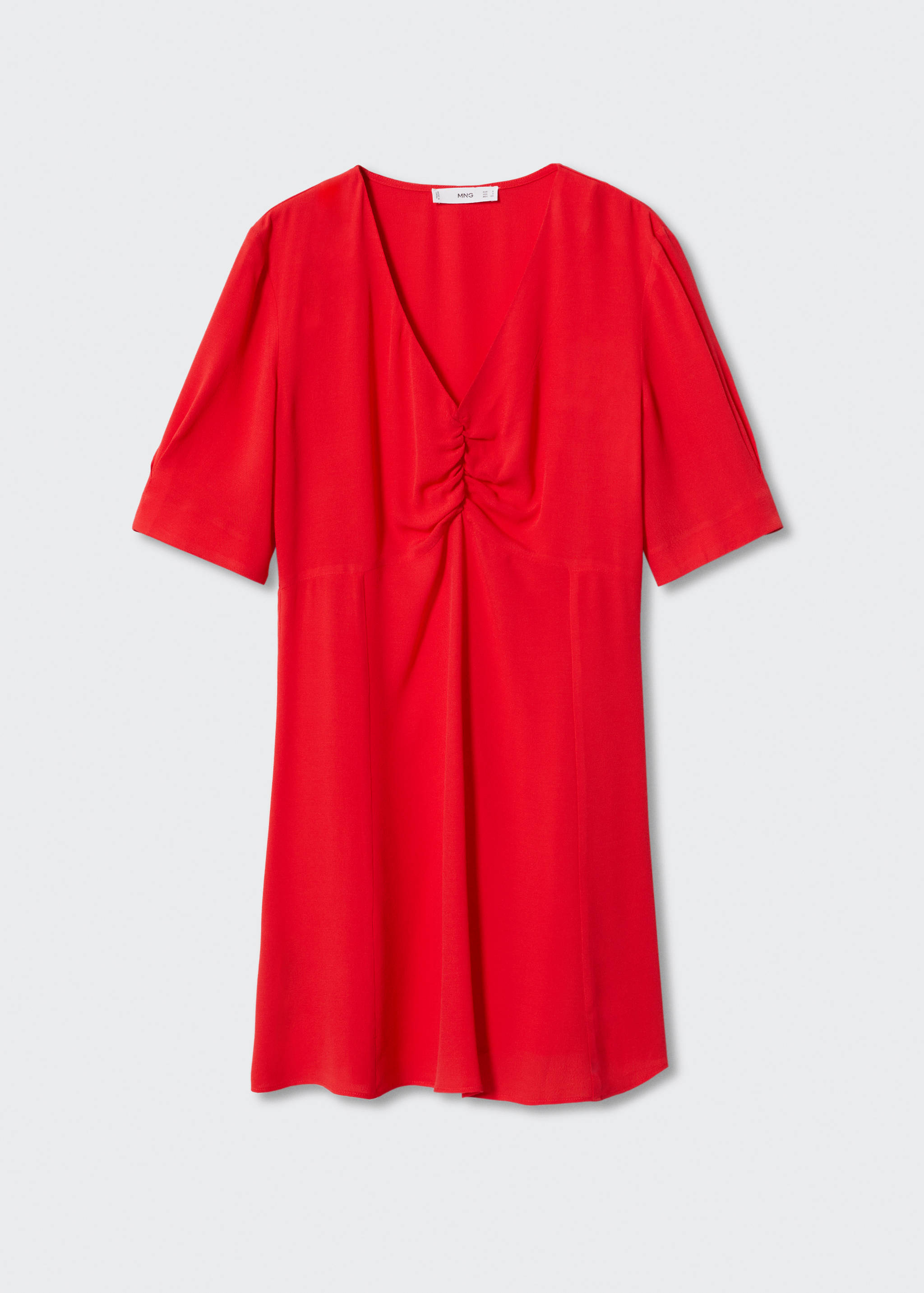 Robe à détail froncé - Article sans modèle