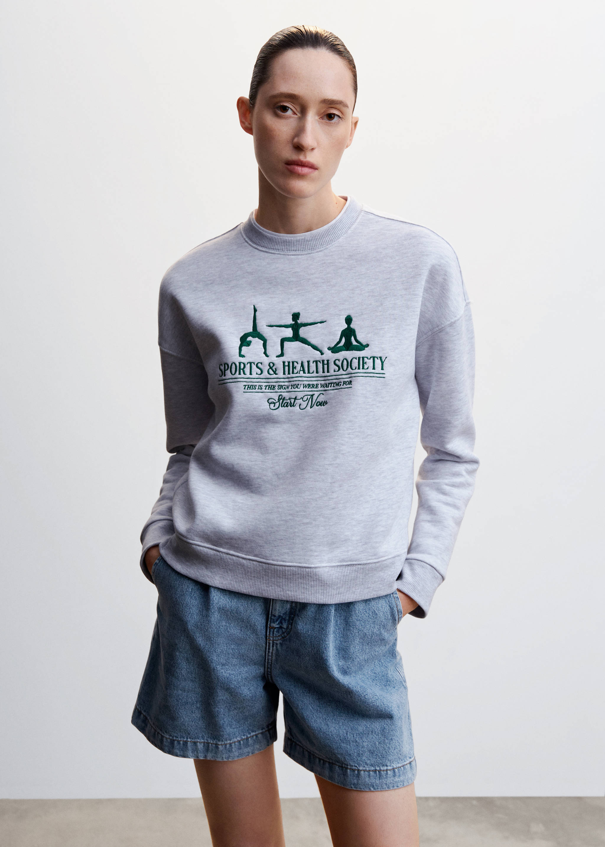 宽松褶皱短裤 - null