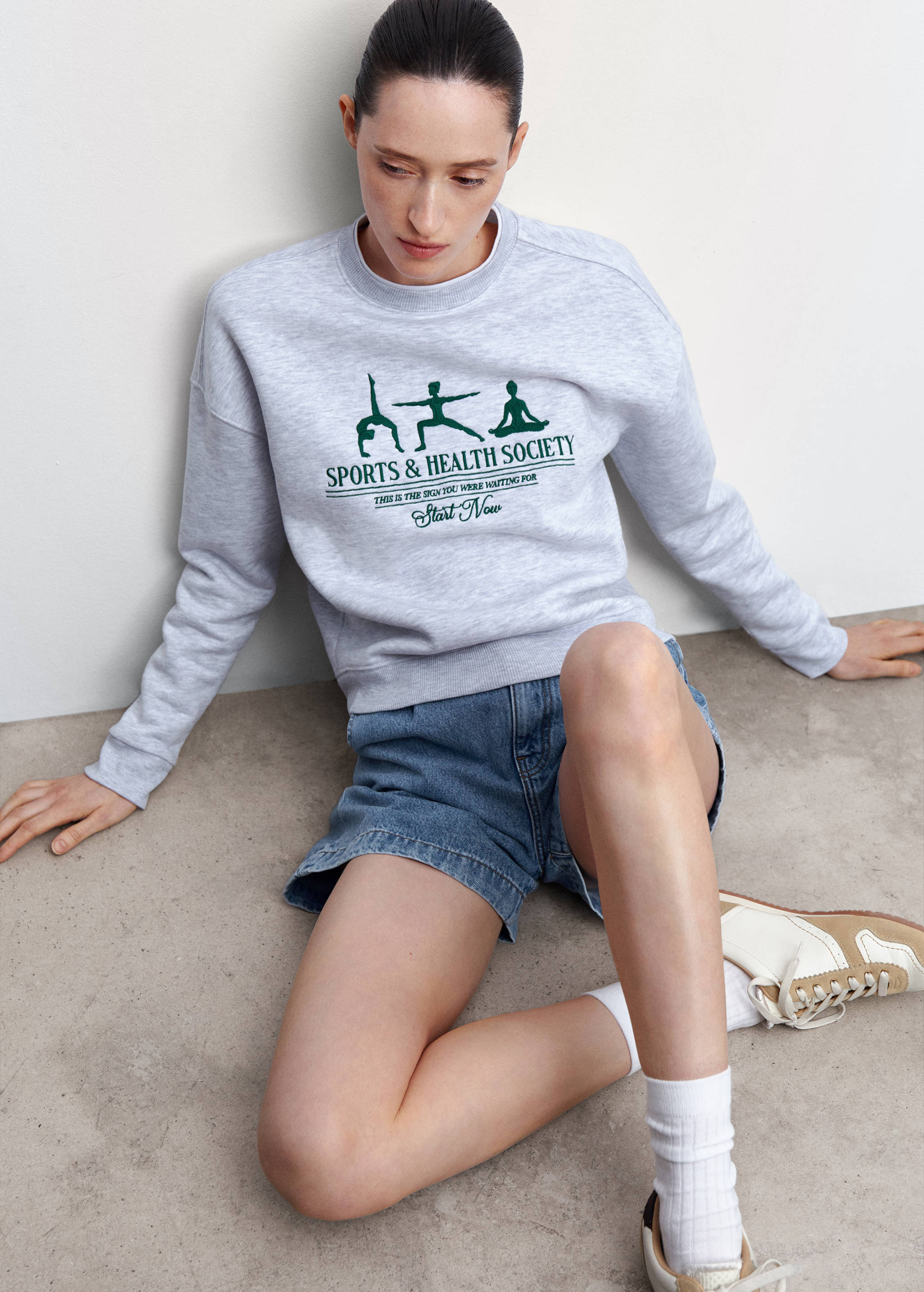 宽松褶皱短裤 - null