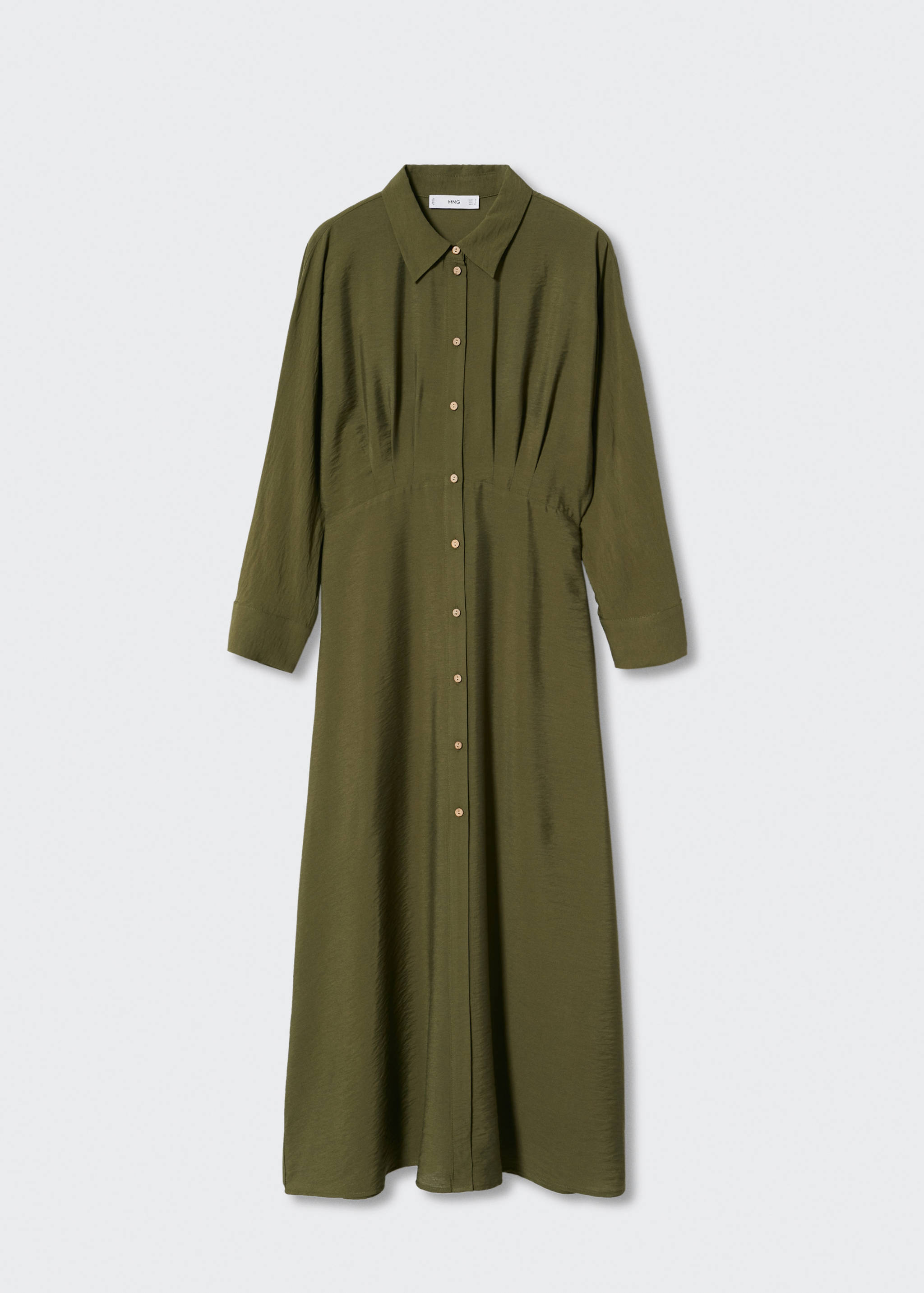 Vestido fluido camisero - Artículo sin modelo