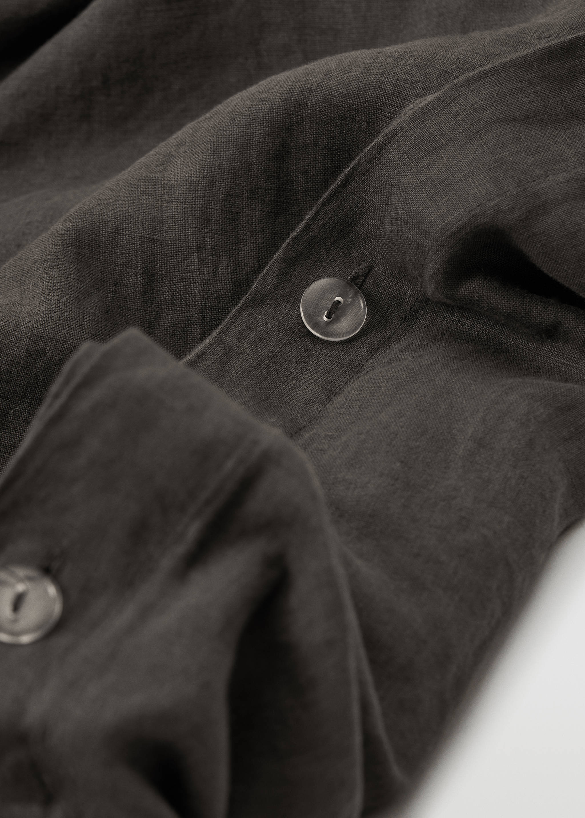 100% linen duvet cover large superking bed - Details of the article 3