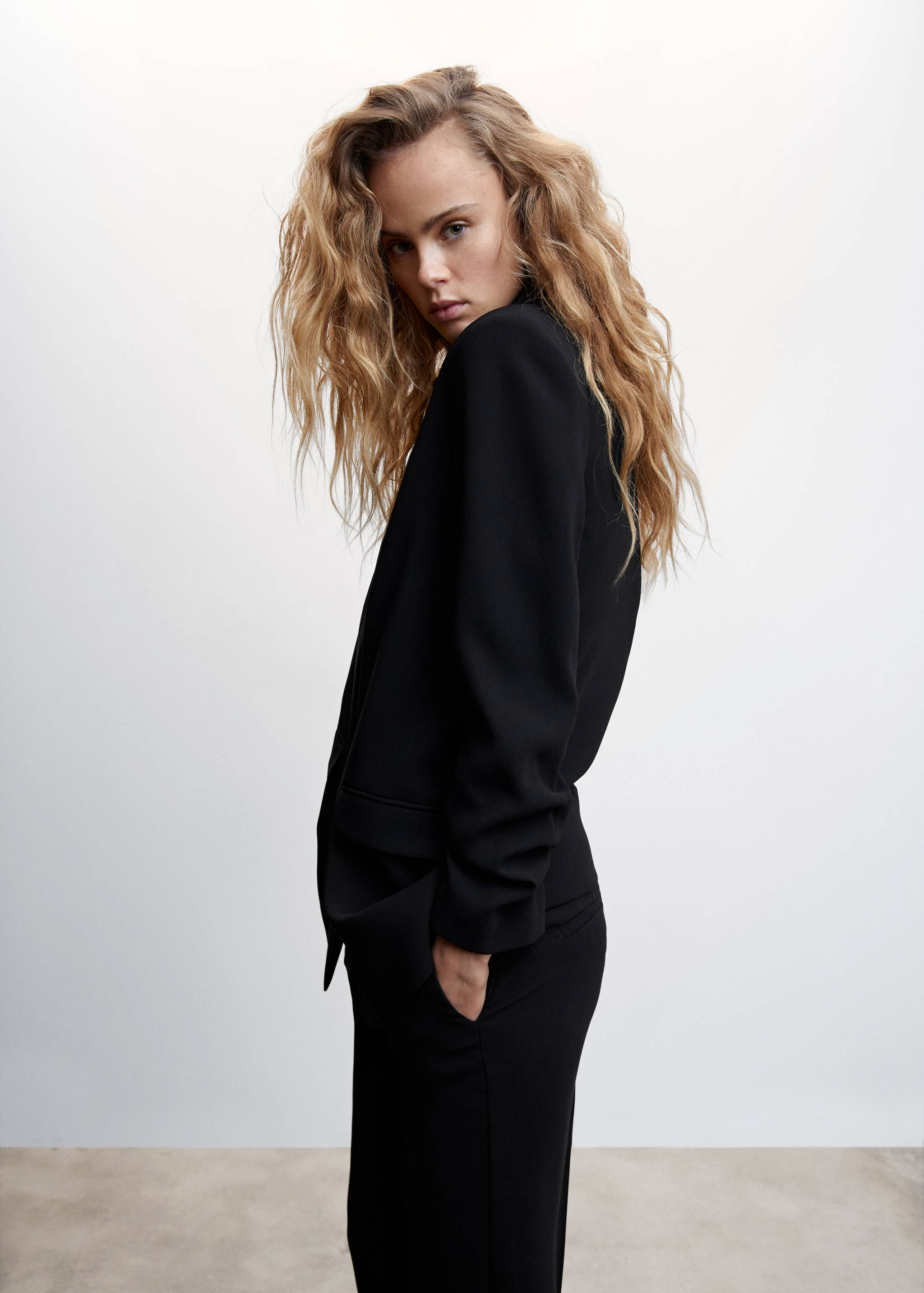 Flowy suit blazer - Details of the article 6